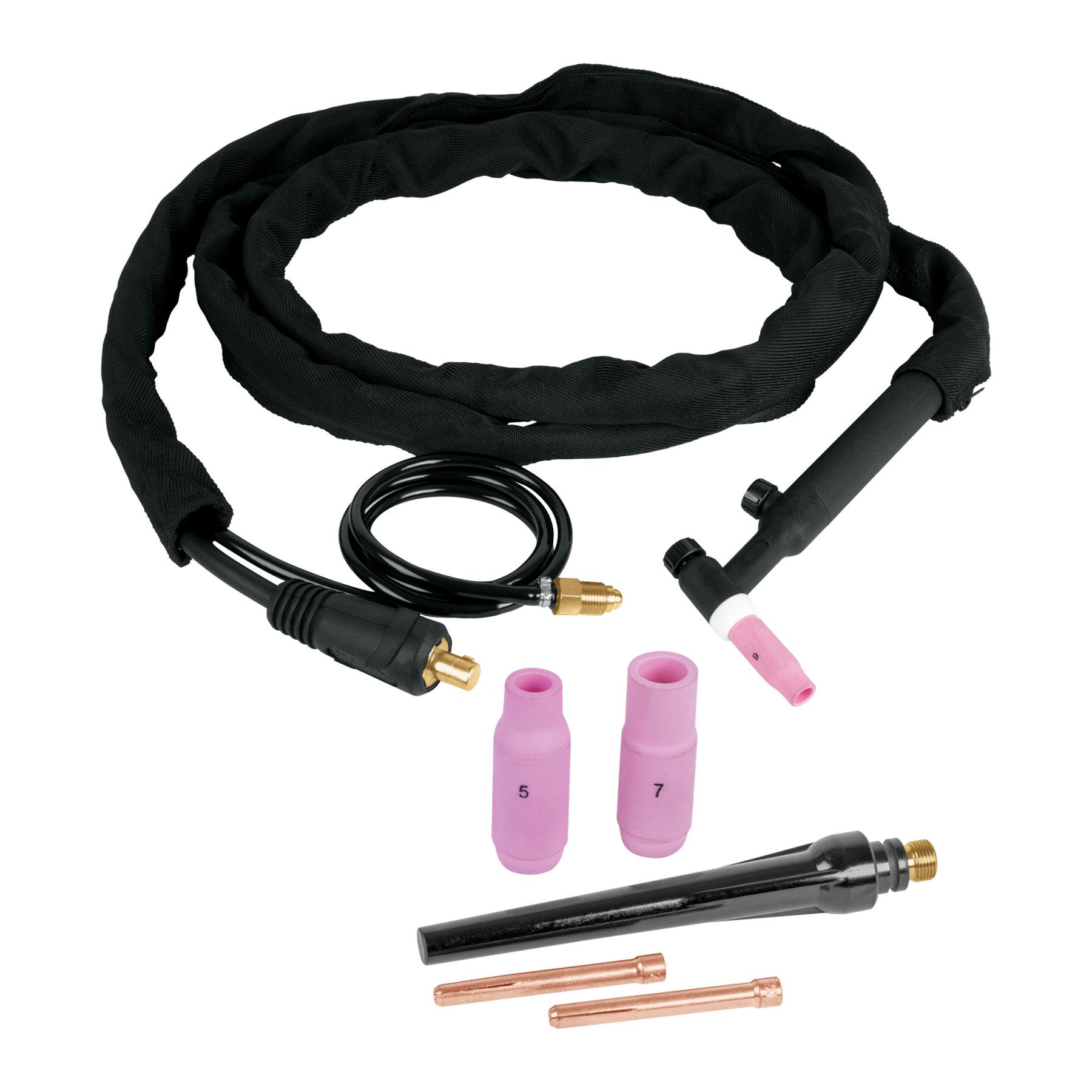 JUEGO DE 8 PZ ANTORCHA Y ACCESORIOS SOLDADORAS PROCESO TIG