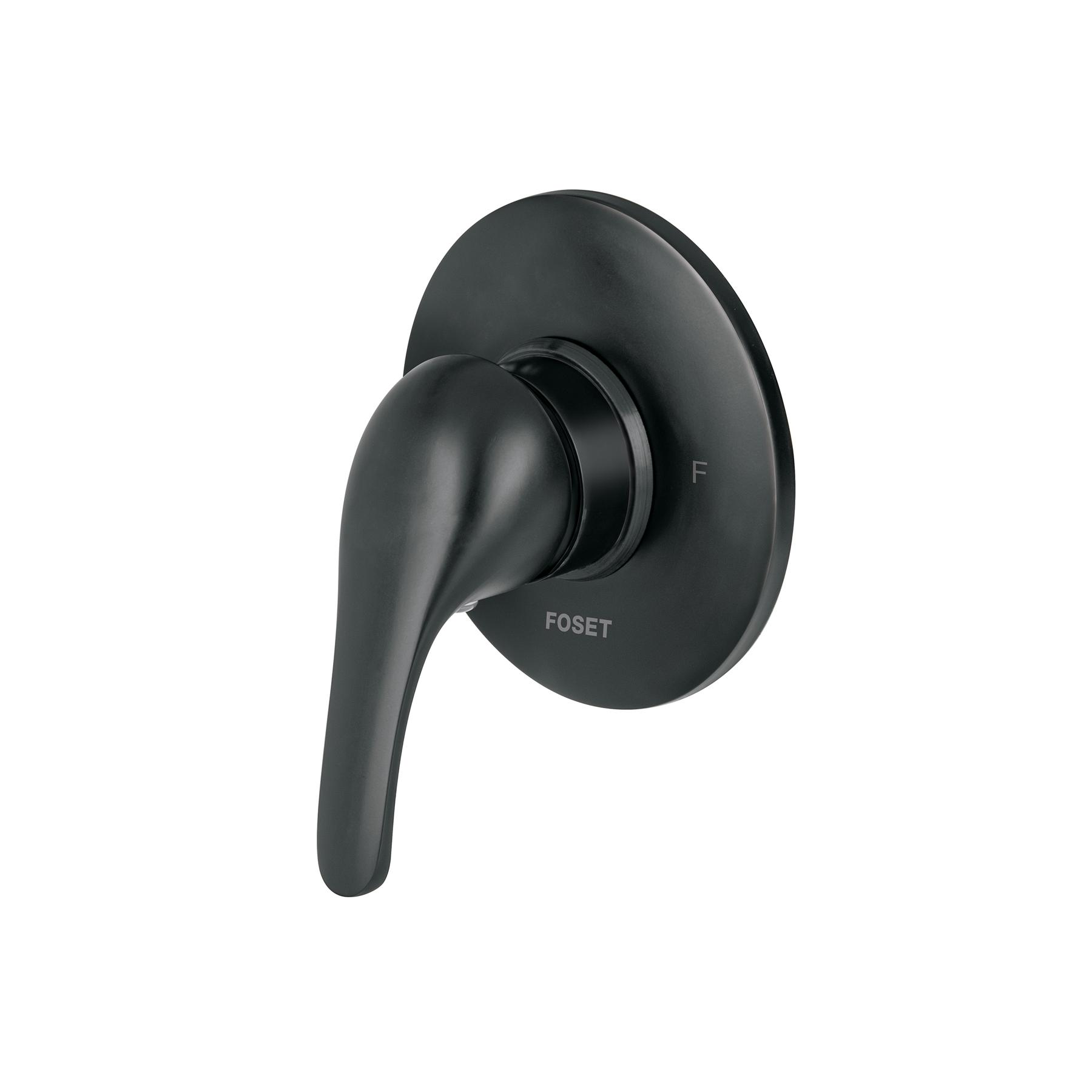 MONOMANDO PARA REGADERA, PALANCA, NEGRO