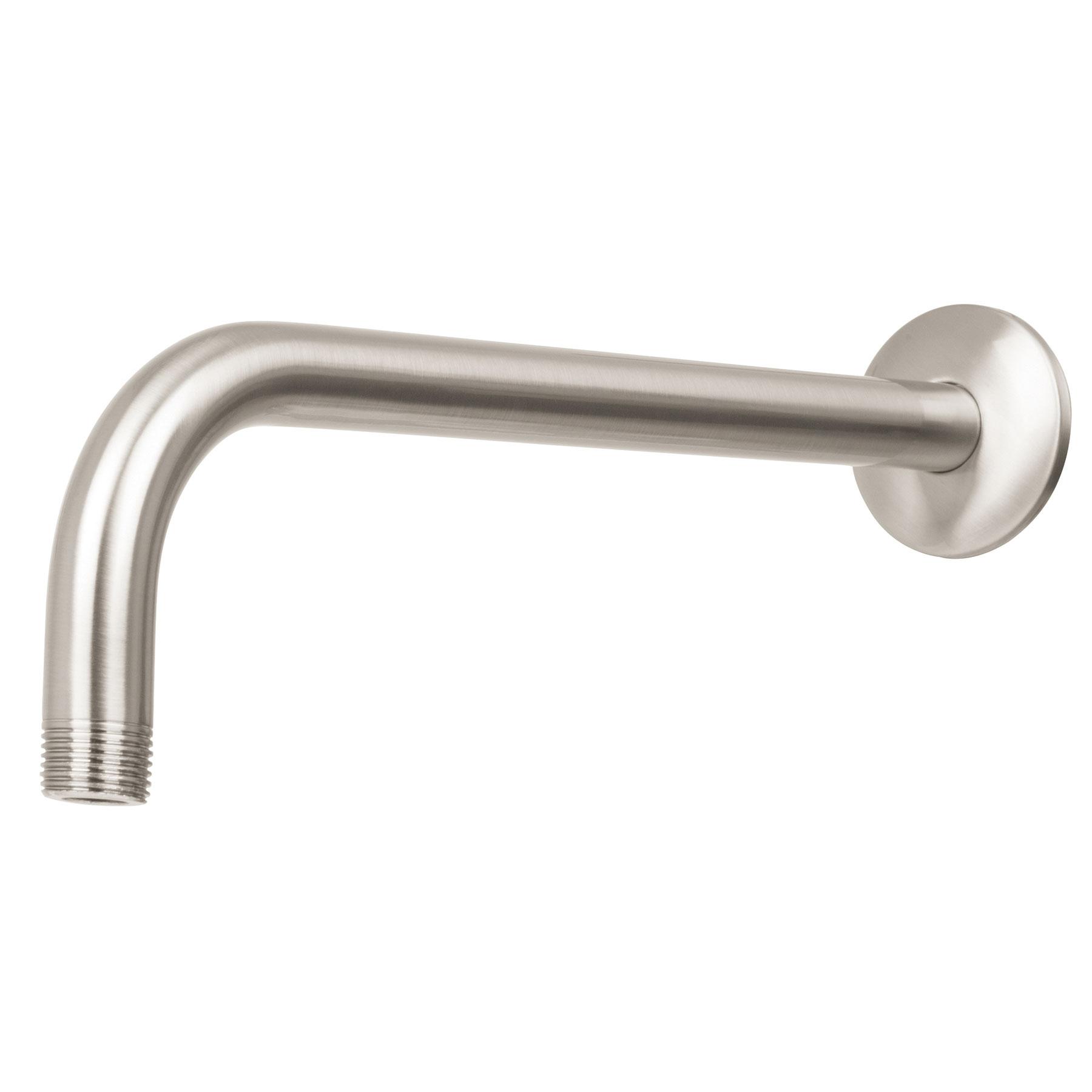 BRAZO Y CHAPETÓN DE REPUESTO PARA REGADERA, 30 CM, SATINADO