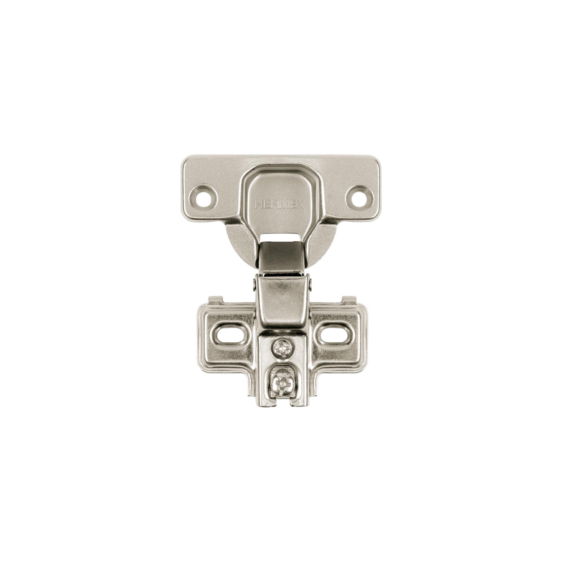 BOLSA C/2 BISAGRAS BIDIMENSIONALES DE BRAZO CORTO, HERMEX