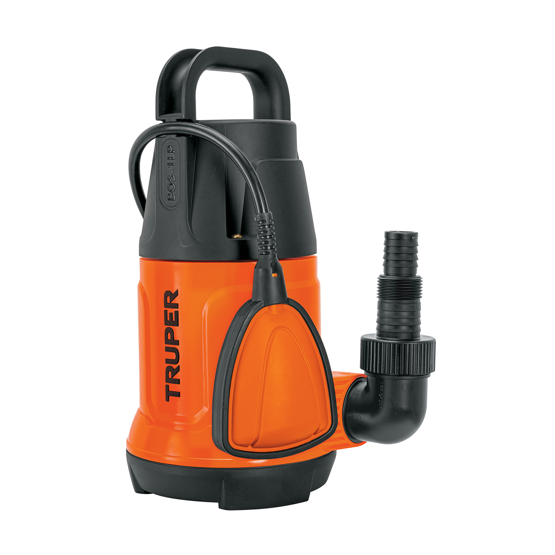 BOMBA SUMERGIBLE PLÁSTICA PARA AGUA LIMPIA 1 HP, TRUPER