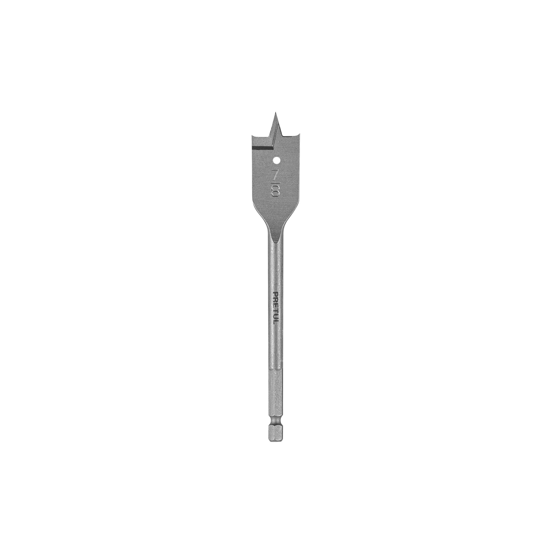 BROCA PLANA DE MANITA 7/8' PARA MADERA, PRETUL
