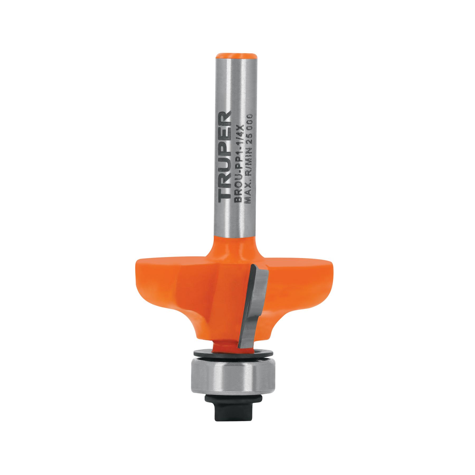 "BROCA FRESADORA PARA ROUTER, PECHO PALOMA, 1-1/4"" CON BALERO"