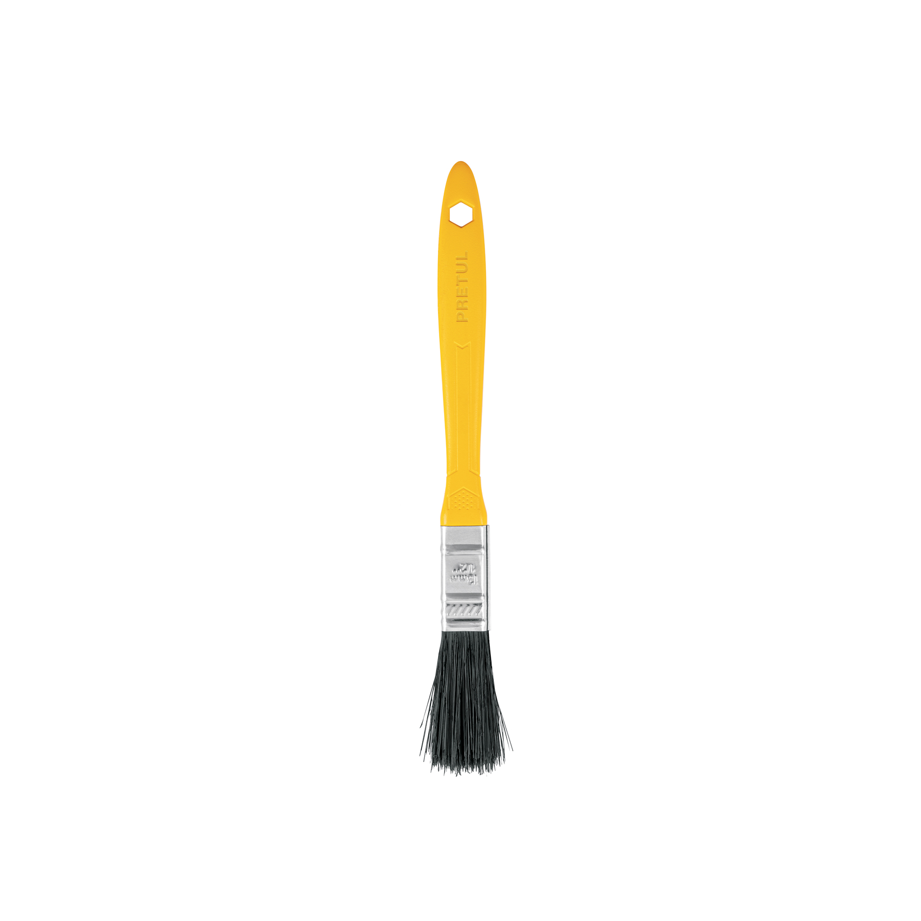 BROCHA USO GENERAL DE 1/2' CON MANGO DE PLÁSTICO, PRETUL