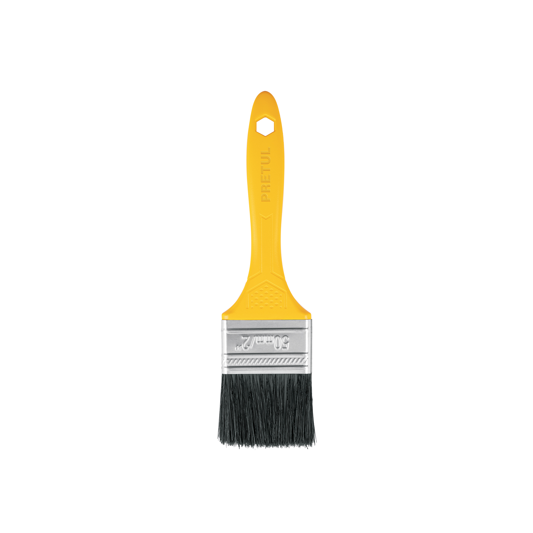 BROCHA USO GENERAL DE 2' CON MANGO DE PLÁSTICO, PRETUL