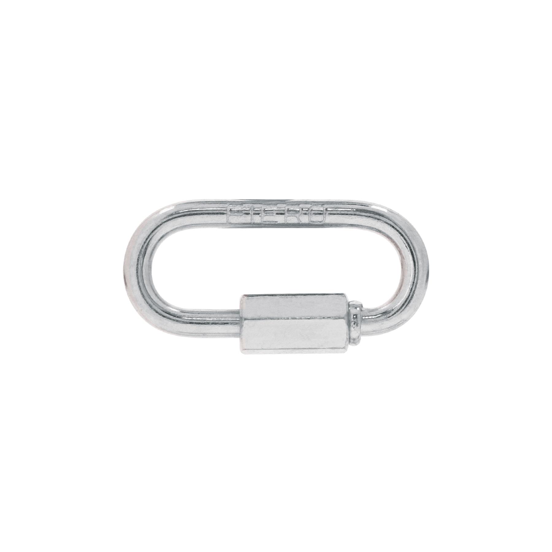 BANDOLA DE ACERO DE 1/8' CON SEGURO, FIERO