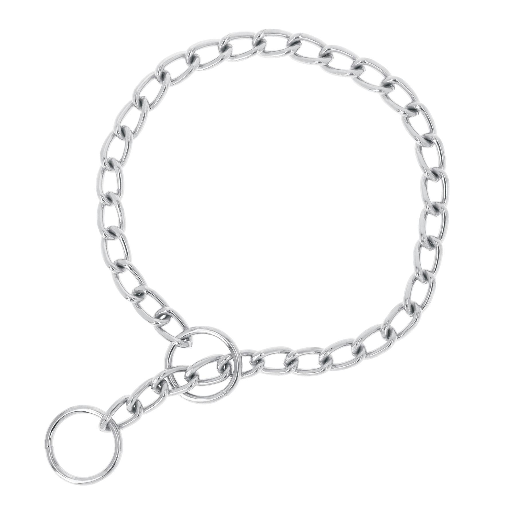 COLLAR DE ENTRENAMIENTO PARA PERRO, 55 CM, ESLABÓN 3.5 MM