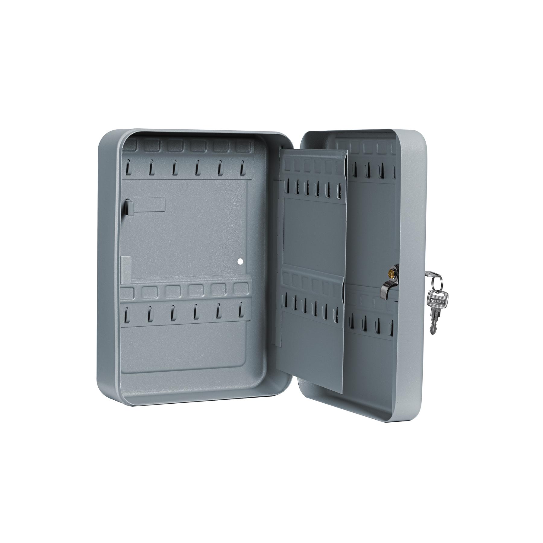 CAJA CON 36 GANCHOS PARA LLAVES, HERMEX