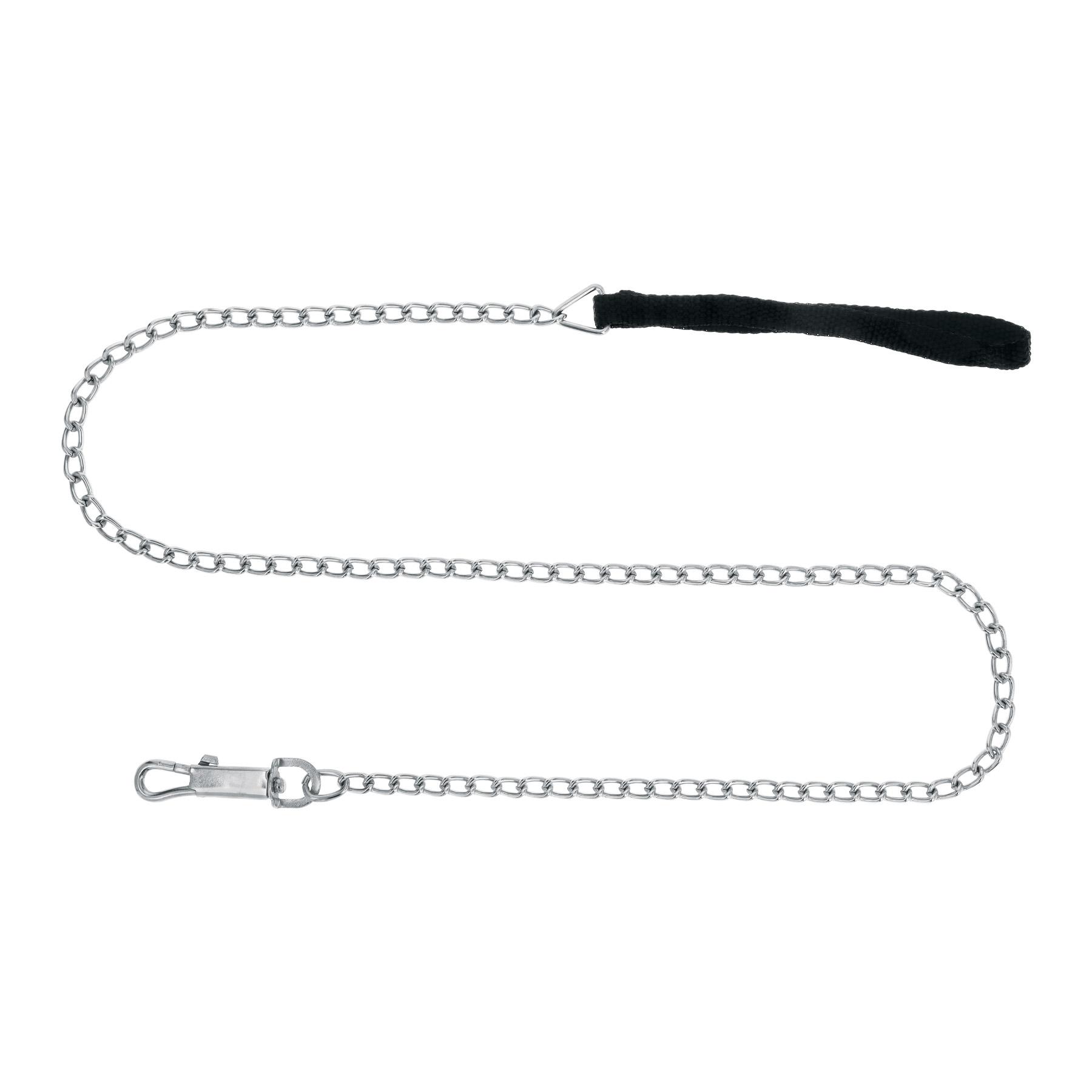 CORREA DE 1.2 M DE PASEO PARA PERRO, ESLABÓN 2.5 MM, FIERO