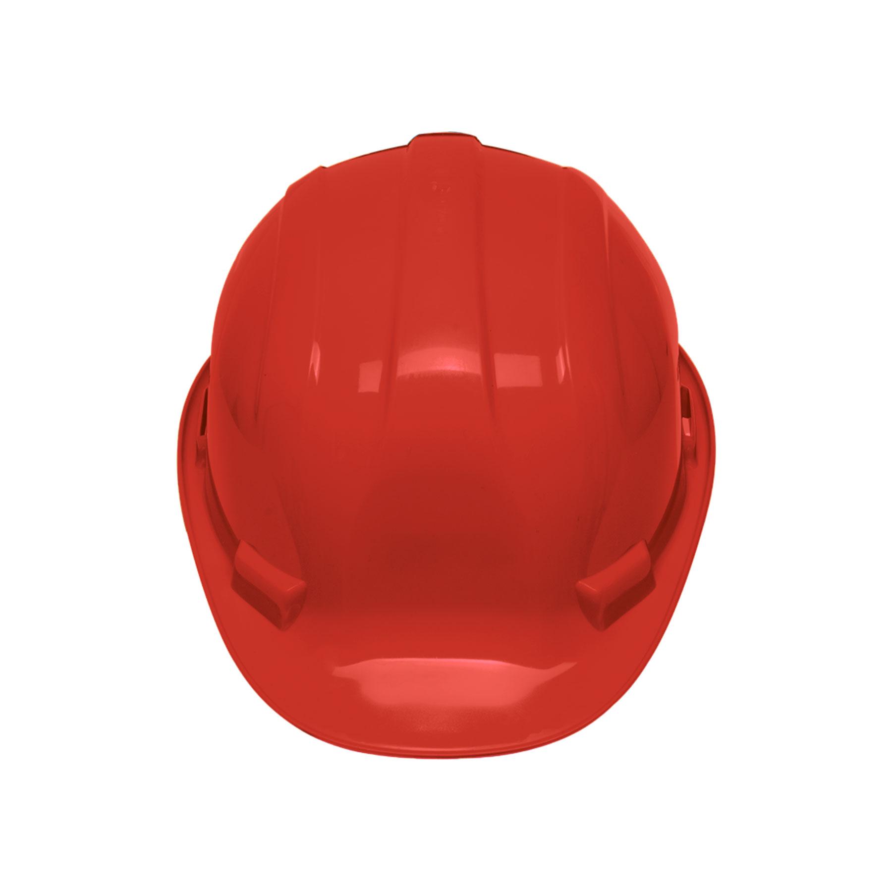 CASCO DE SEGURIDAD, AJUSTE DE INTERVALOS, ROJO, PRETUL