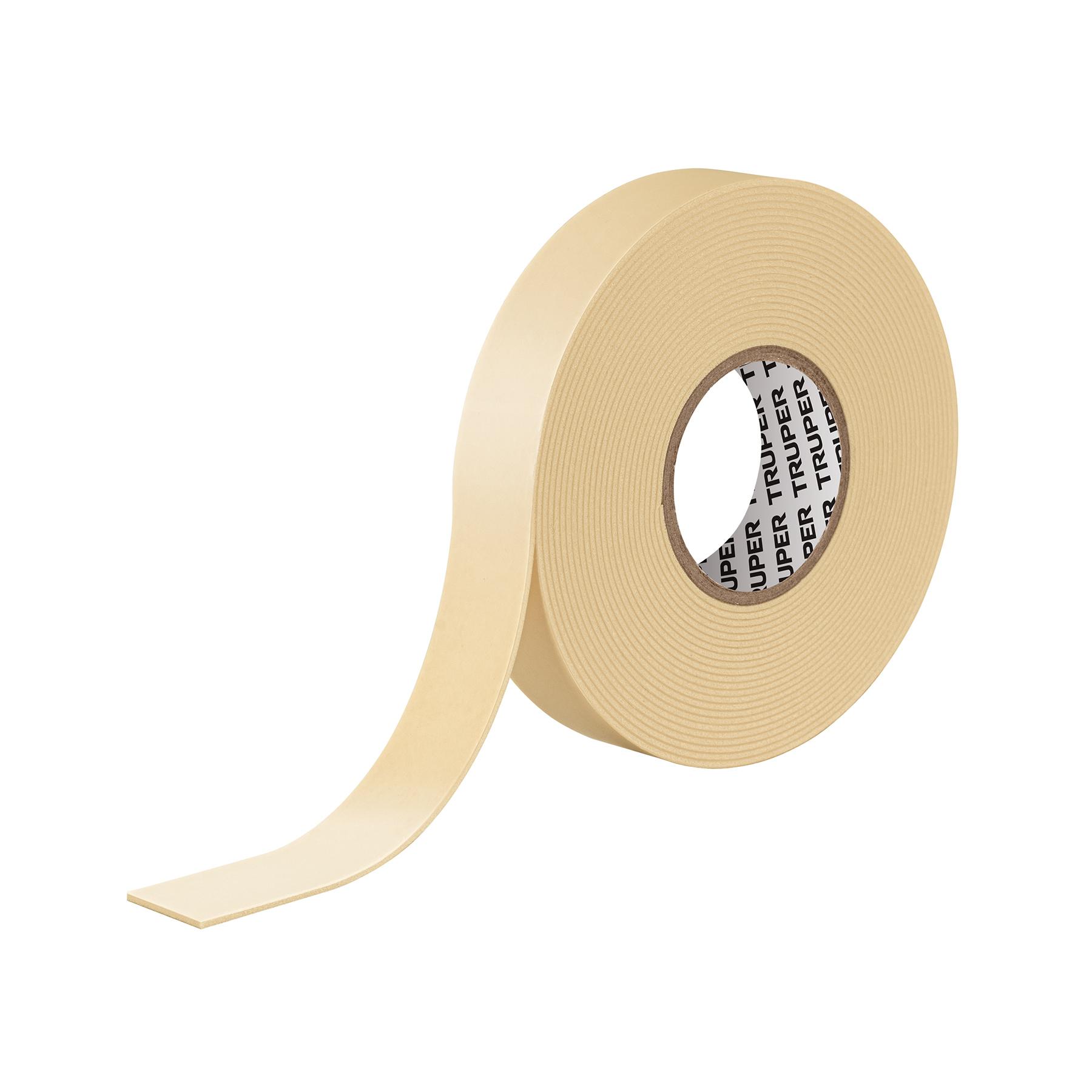 CINTA DOBLE CARA DE 19 MM X 5 M, TRUPER