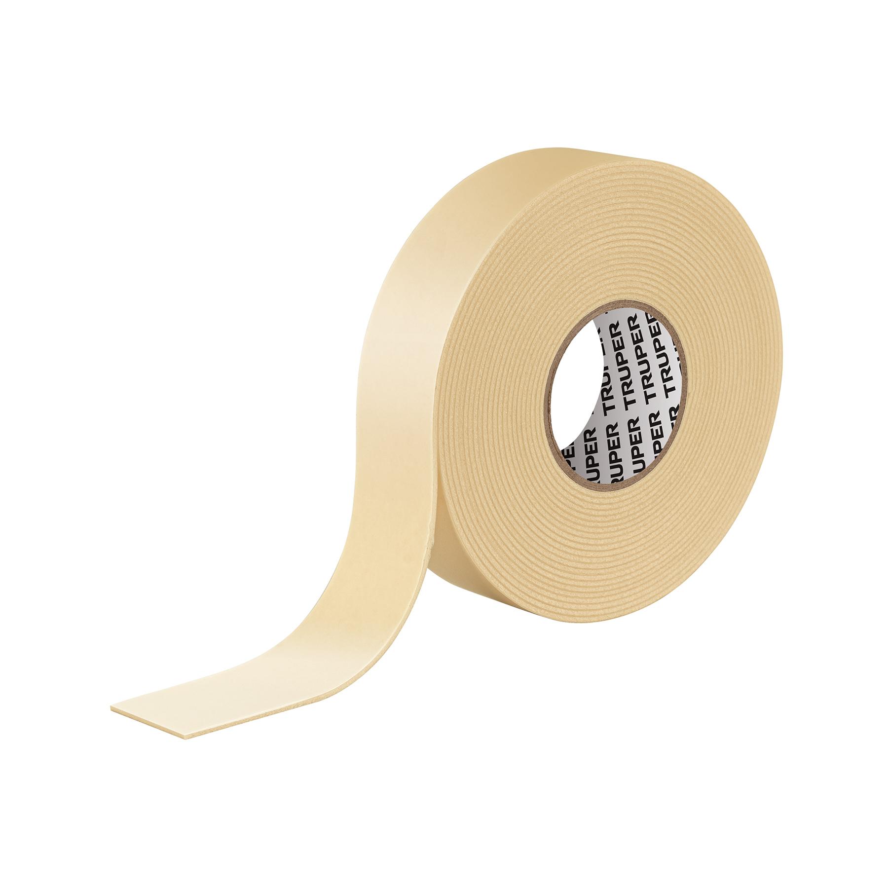 CINTA DOBLE CARA DE 25 MM X 5 M, TRUPER