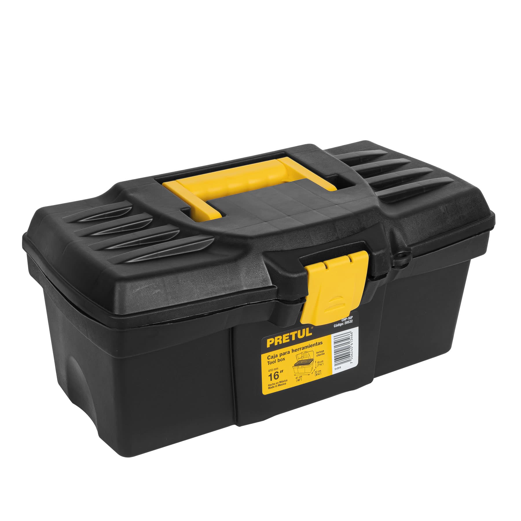 CAJA PARA HERRAMIENTA DE 16', PRETUL