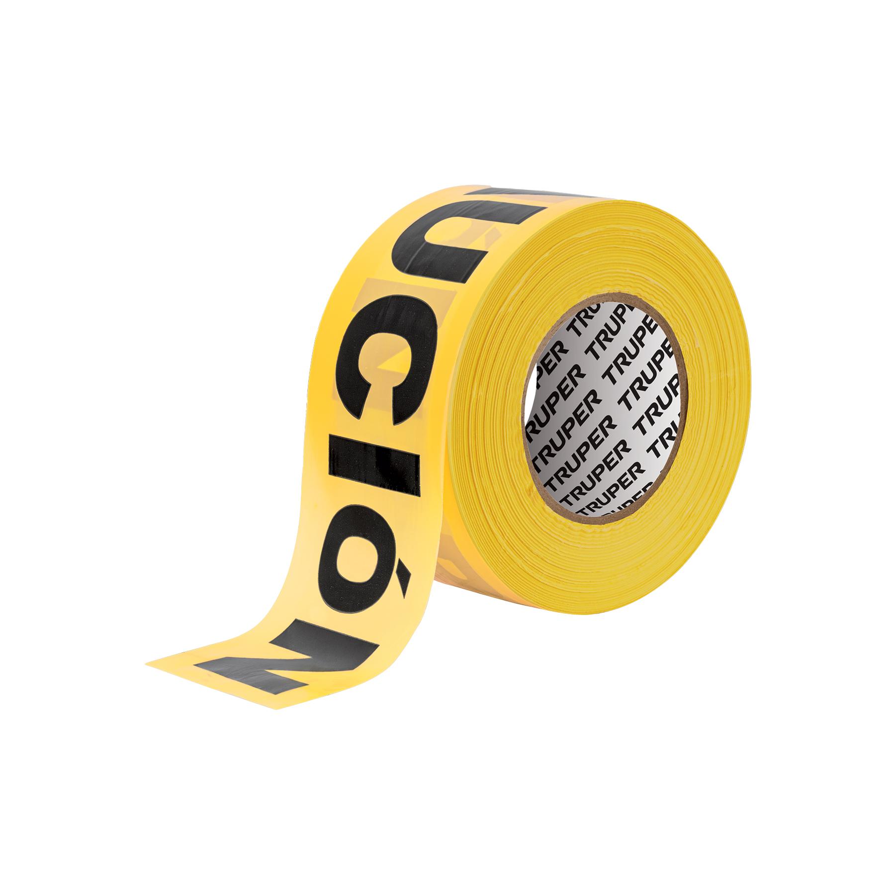 ROLLO DE 305 M DE CINTA DELIMITADORA 'PRECAUCIÓN', TRUPER