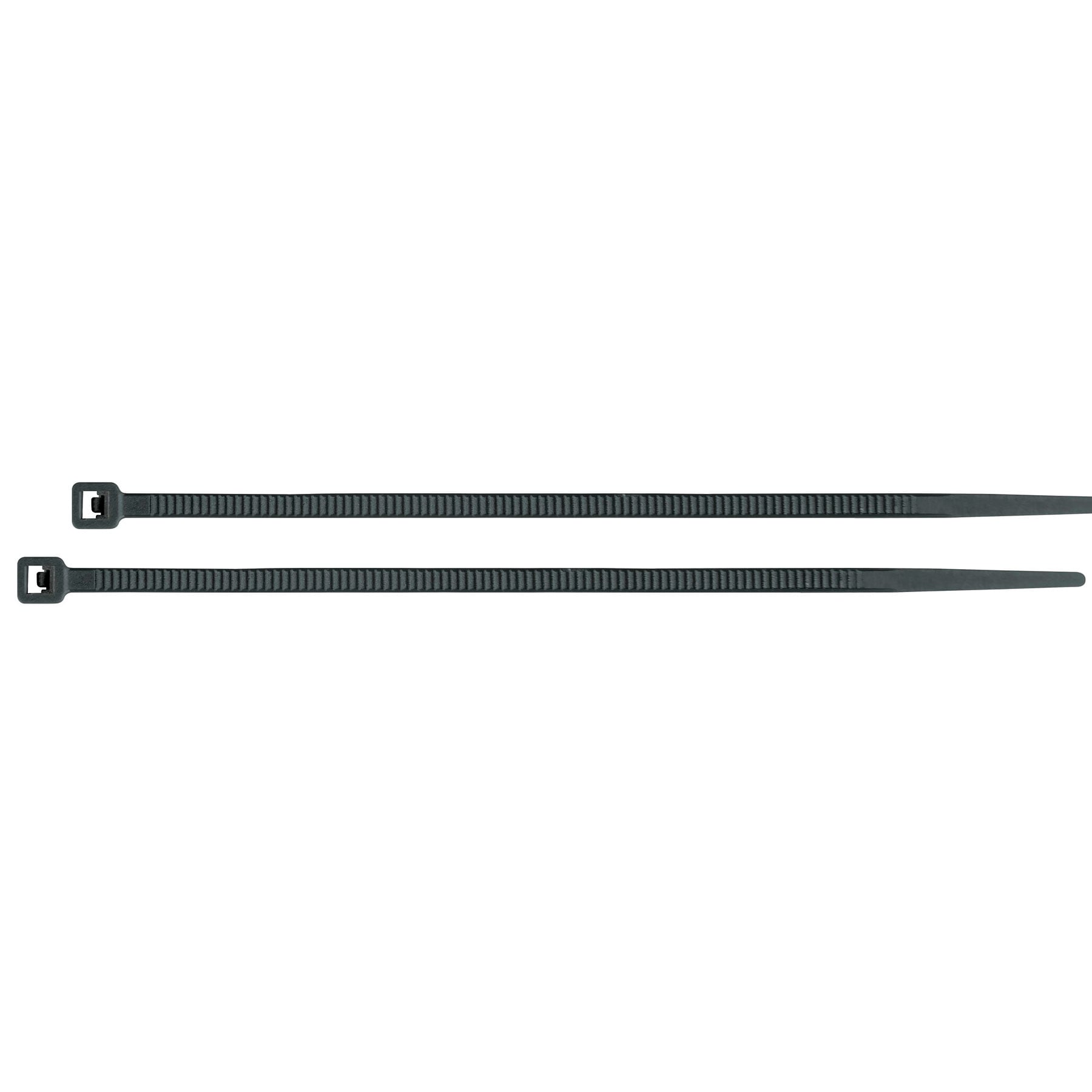 BOLSA CON 25 CINCHOS PLÁSTICOS 50 LB, 350X4.5 MM, NEGROS