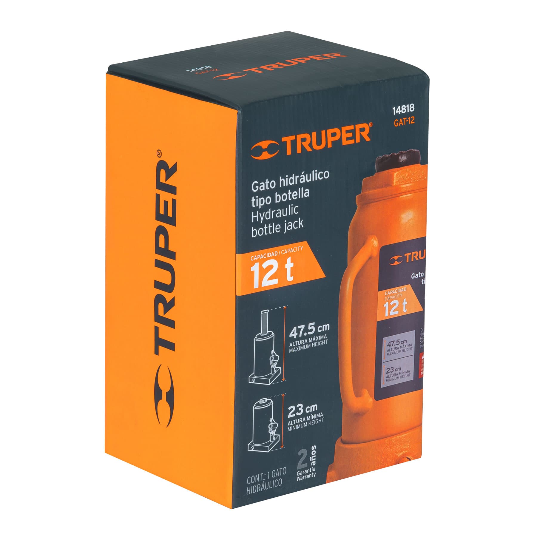 CAJA DE EMPAQUE DE REPUESTO PARA GAT-12, TRUPER