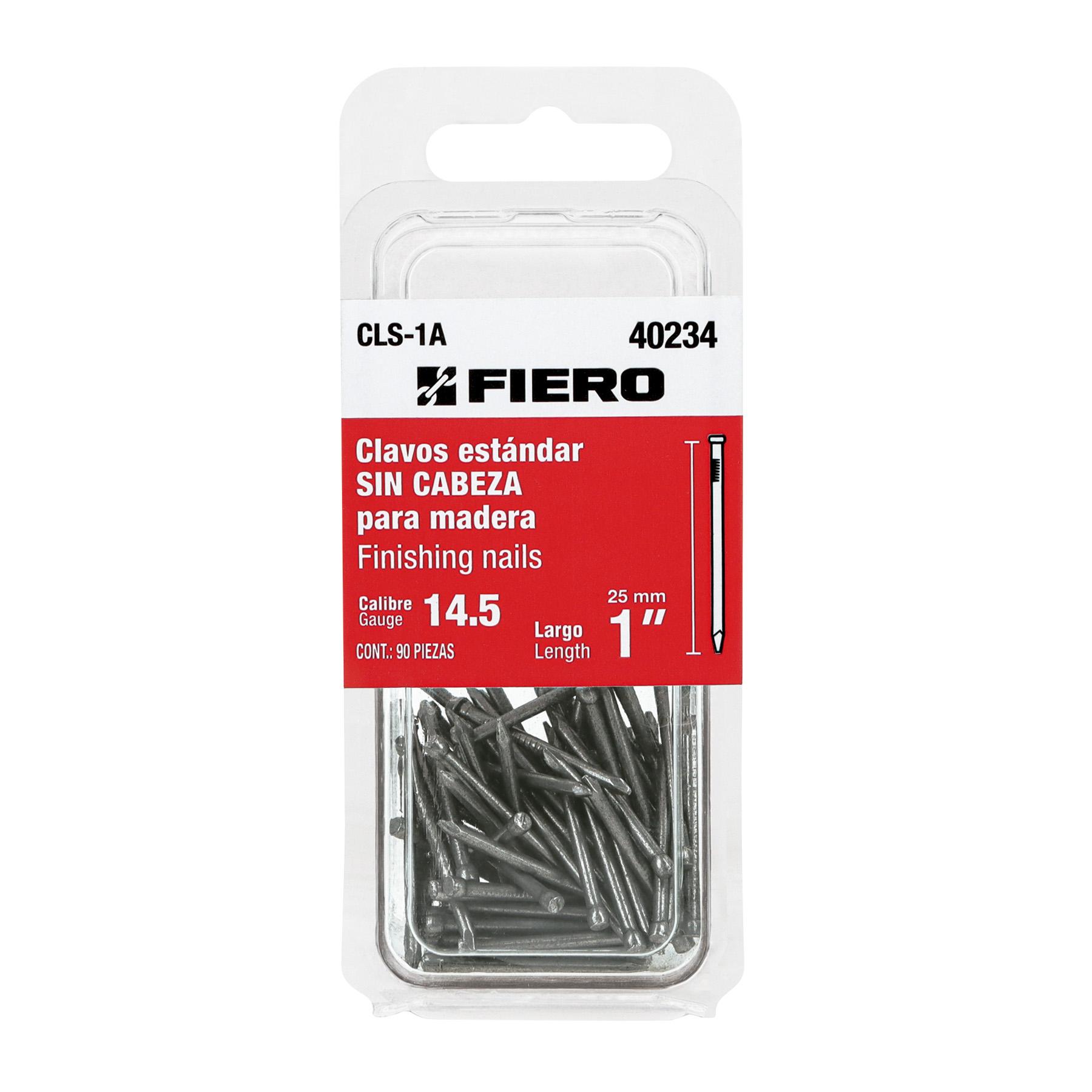 "BLÍSTER 90 CLAVOS STD 1"" SIN CABEZA"