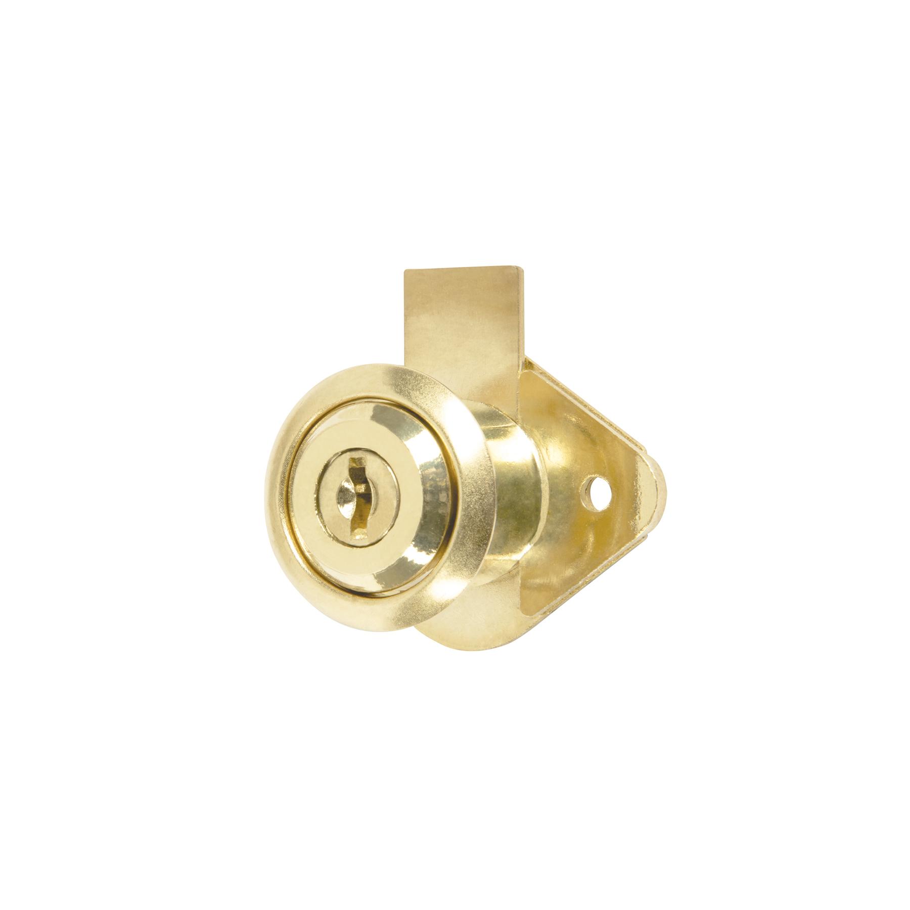 CERRADURA PARA MUEBLE, MODELO 21, LATÓN, HERMEX BASIC