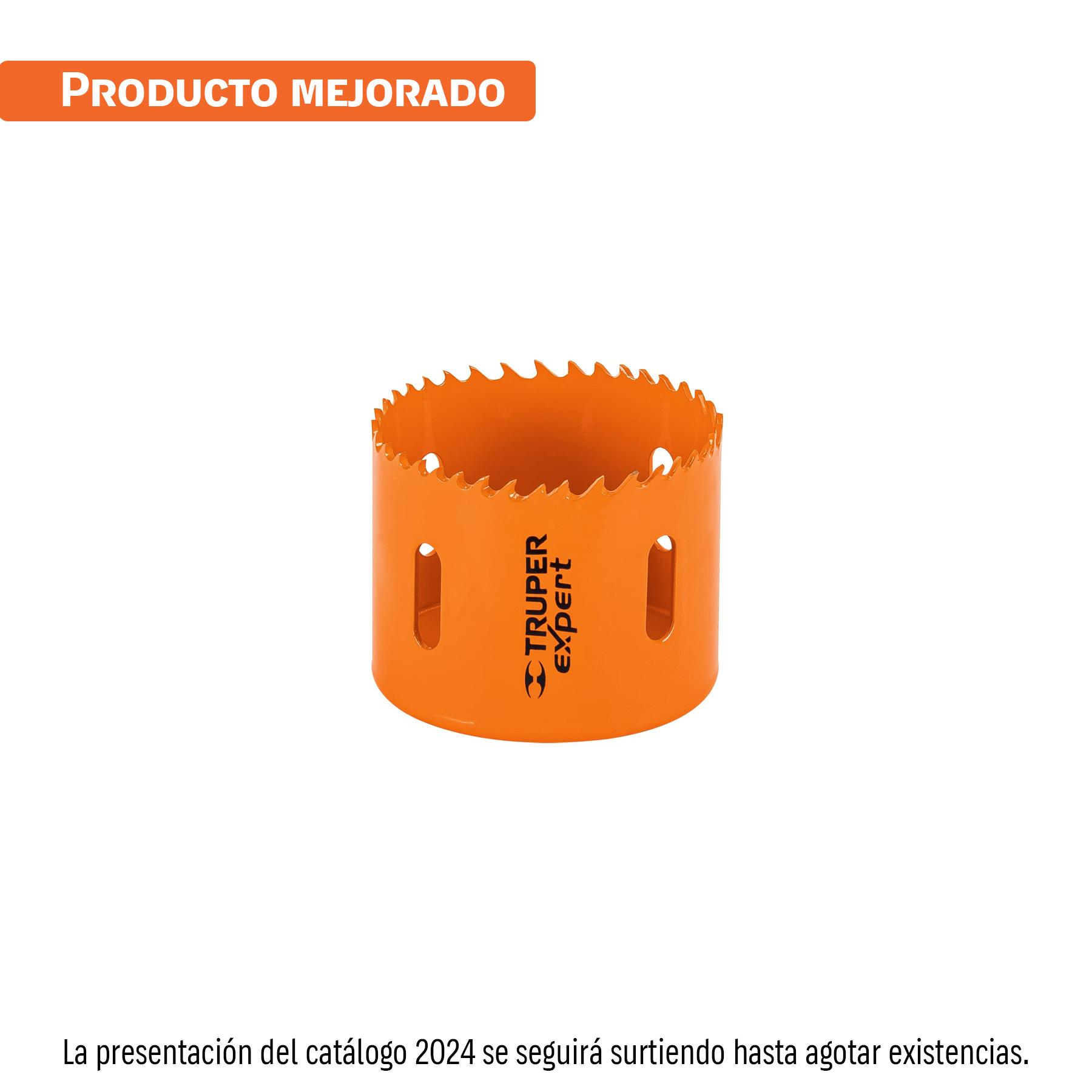 BROCASIERRA BIMETÁLICA 2-1/2', TRUPER EXPERT