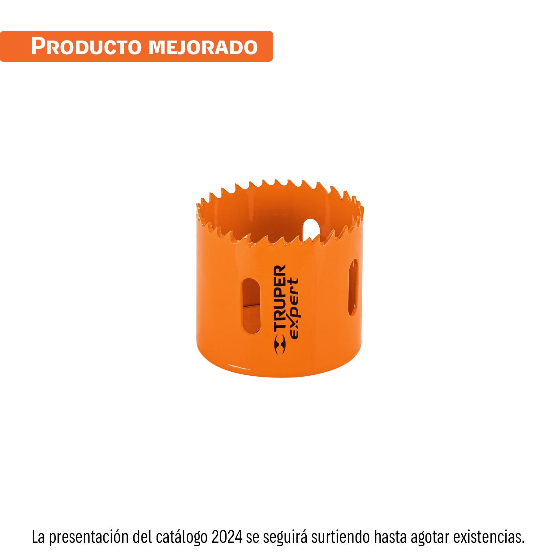 BROCASIERRA BIMETÁLICA 2-1/4', TRUPER EXPERT