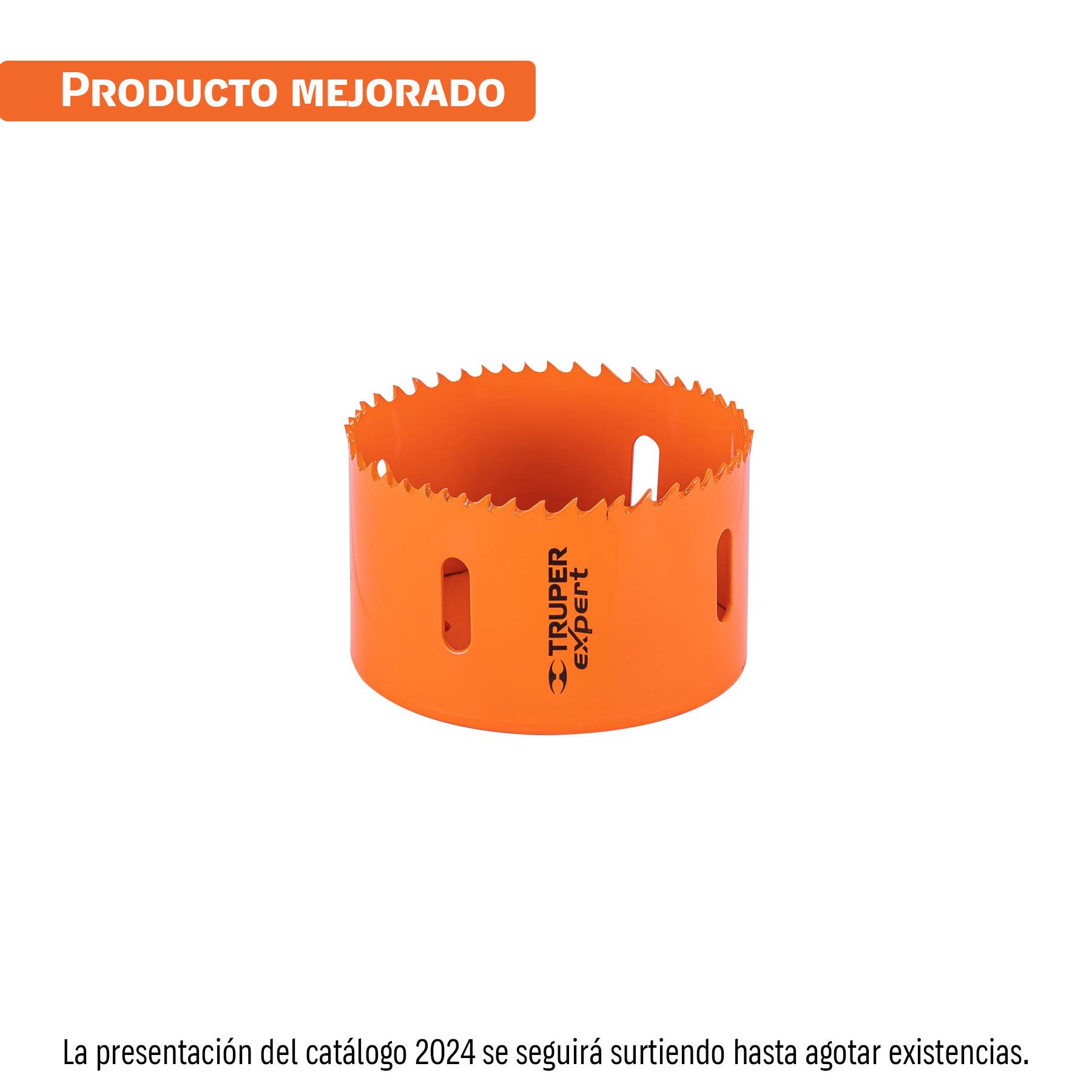 BROCASIERRA BIMETÁLICA 3-1/4', TRUPER EXPERT