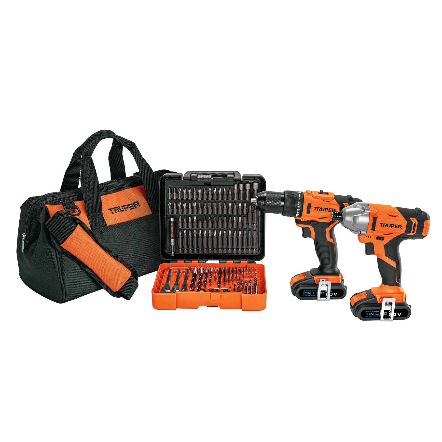 COMBO ROTOMARTILLO/DESTORNILLADOR DE IMPACTO INALÁMBRICO 20V
