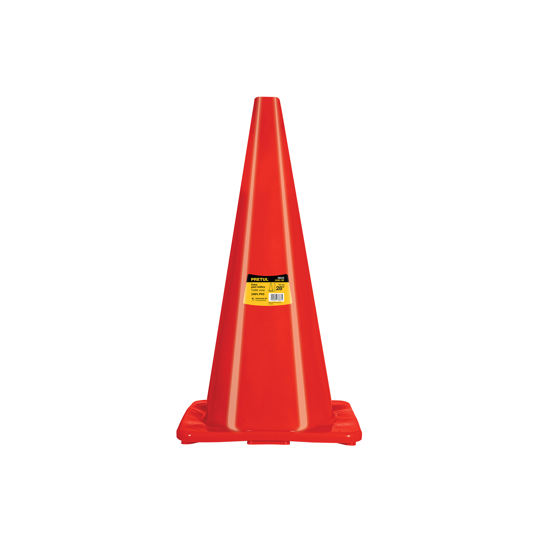 CONO DE PRECAUCIÓN DE 70 CM