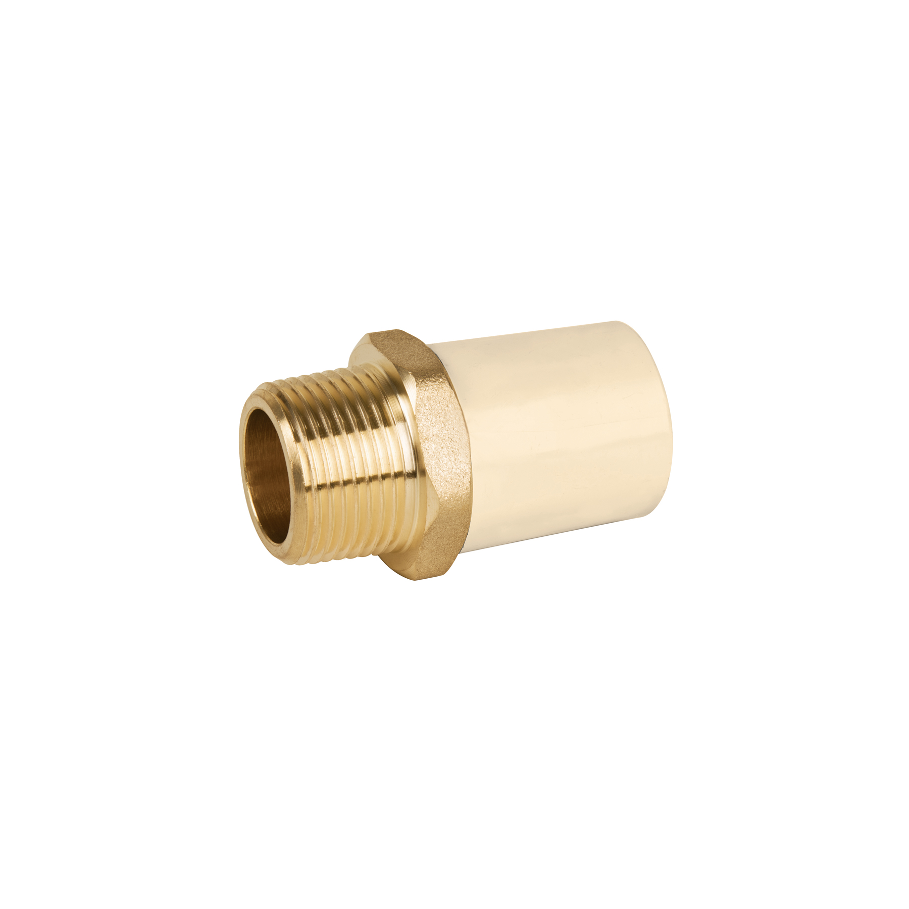 ADAPTADOR MACHO DE CPVC 3/4' CON INSERTO METÁLICO, FOSET