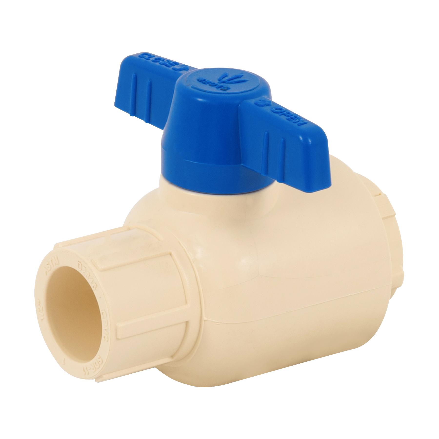 VÁLVULA DE ESFERA DESMONTABLE DE CPVC 1/2', FOSET