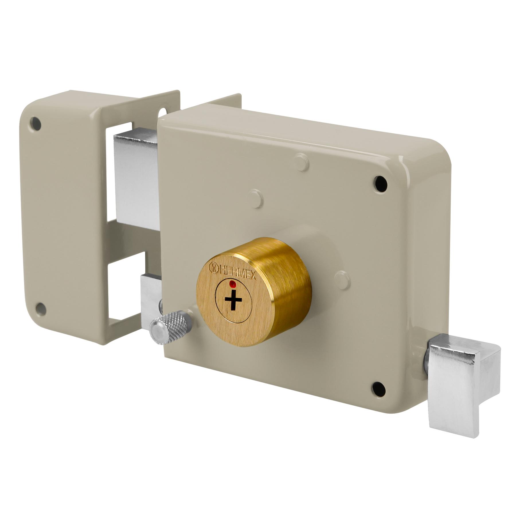 CERRADURA SOBREPONER IZQ INSTALA-FÁCIL, LLAVE TETRA, CAJA