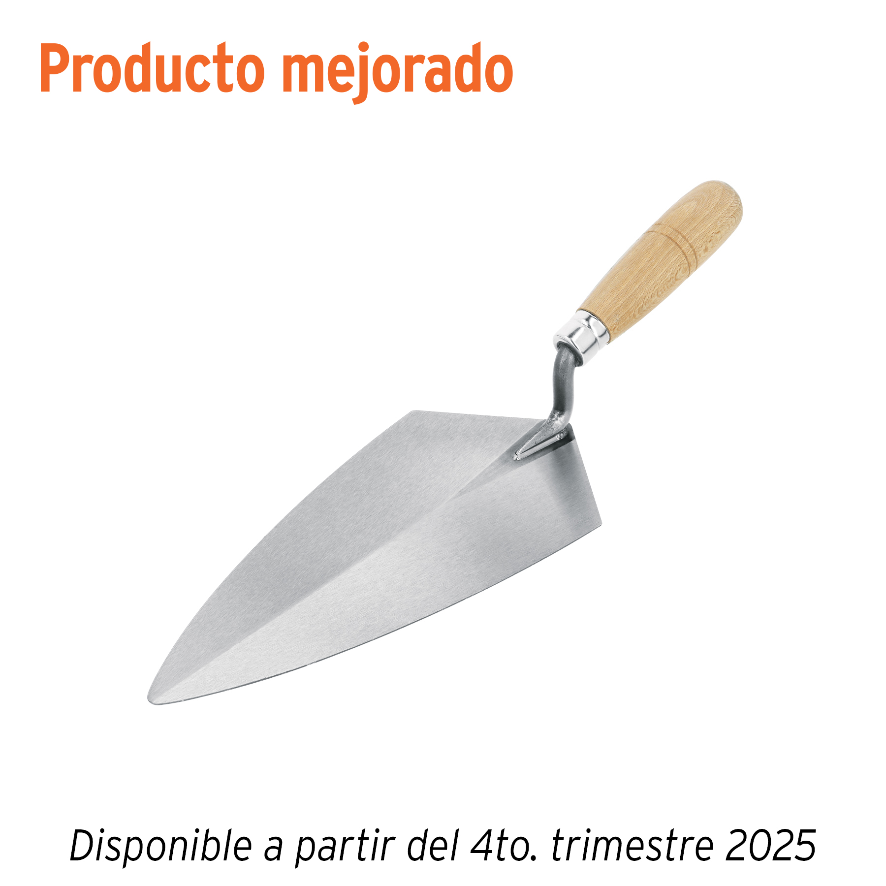 CUCHARA PARA ALBAÑIL 11' TIPO FILADELFIA, PRETUL