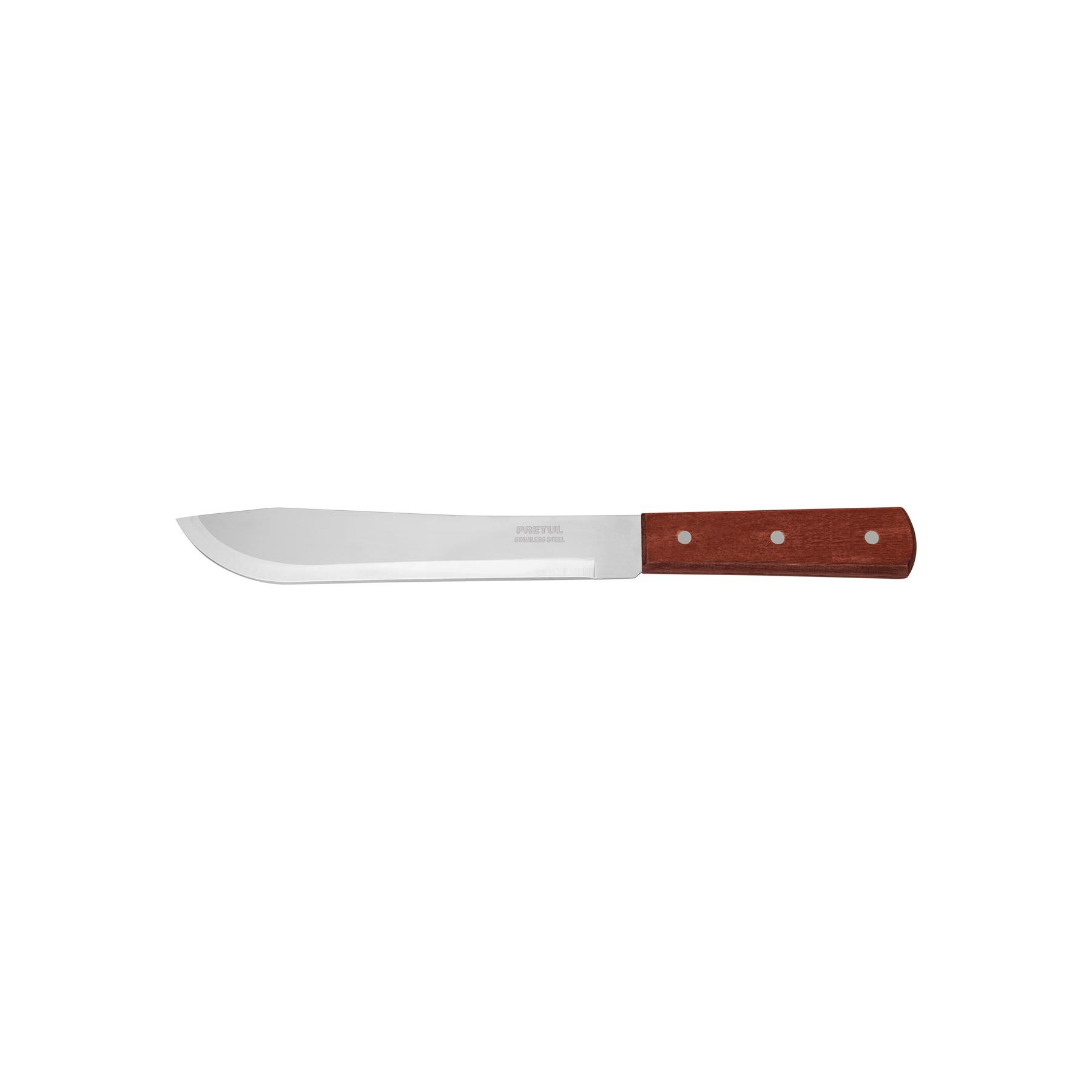 CUCHILLO CEBOLLERO 8' MANGO DE MADERA, PRETUL