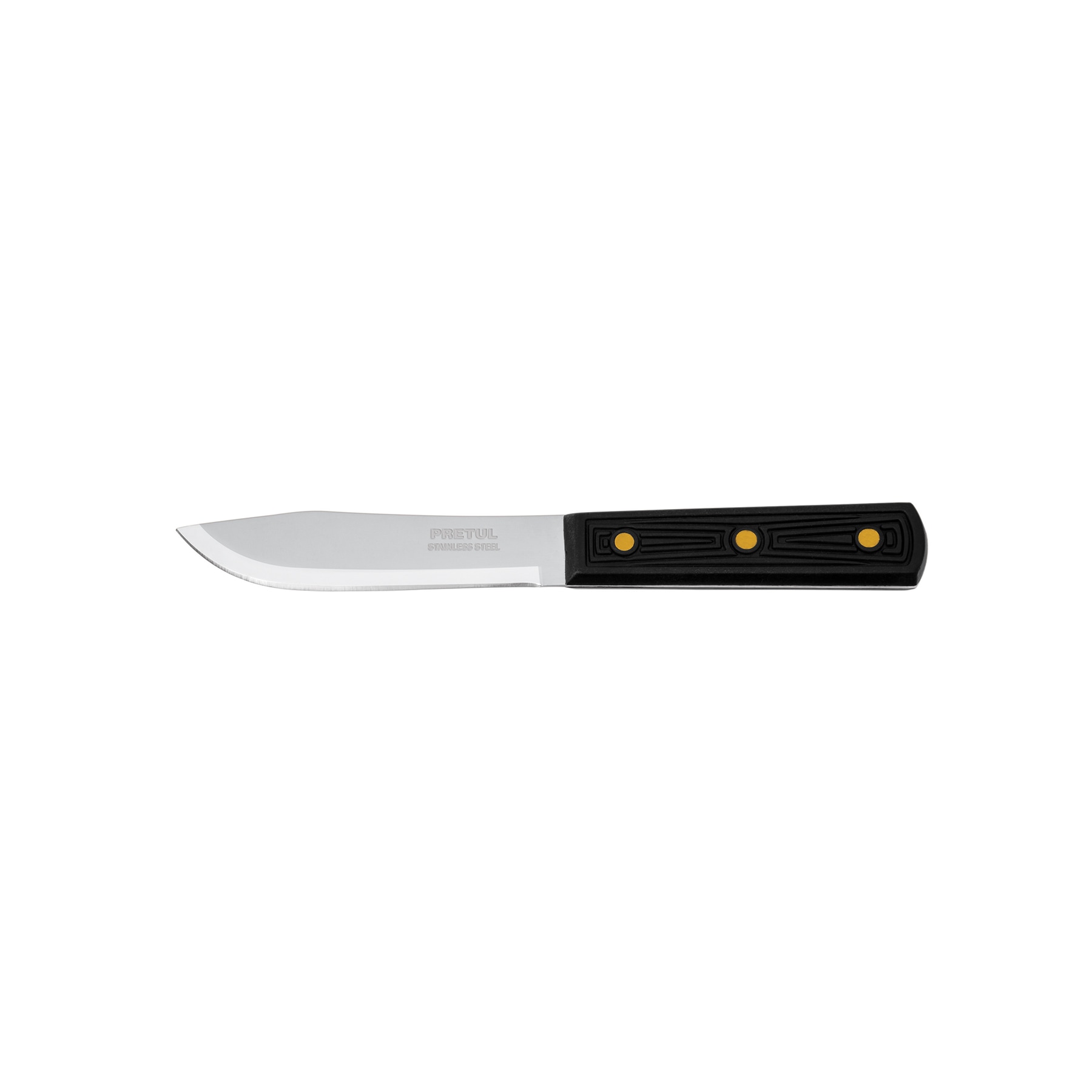 CUCHILLO CEBOLLERO 5' MANGO DE POLIPROPILENO, PRETUL