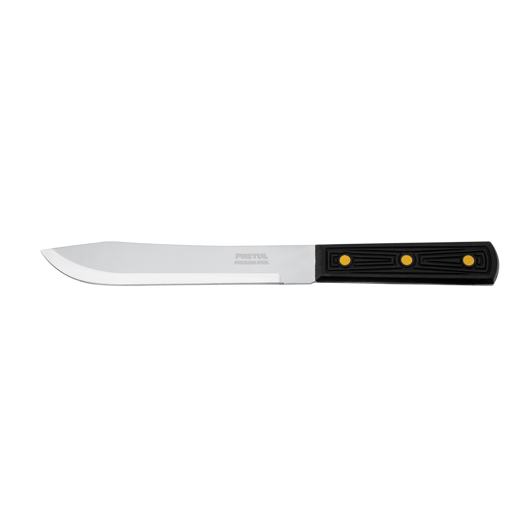 CUCHILLO CEBOLLERO 7' MANGO DE POLIPROPILENO, PRETUL