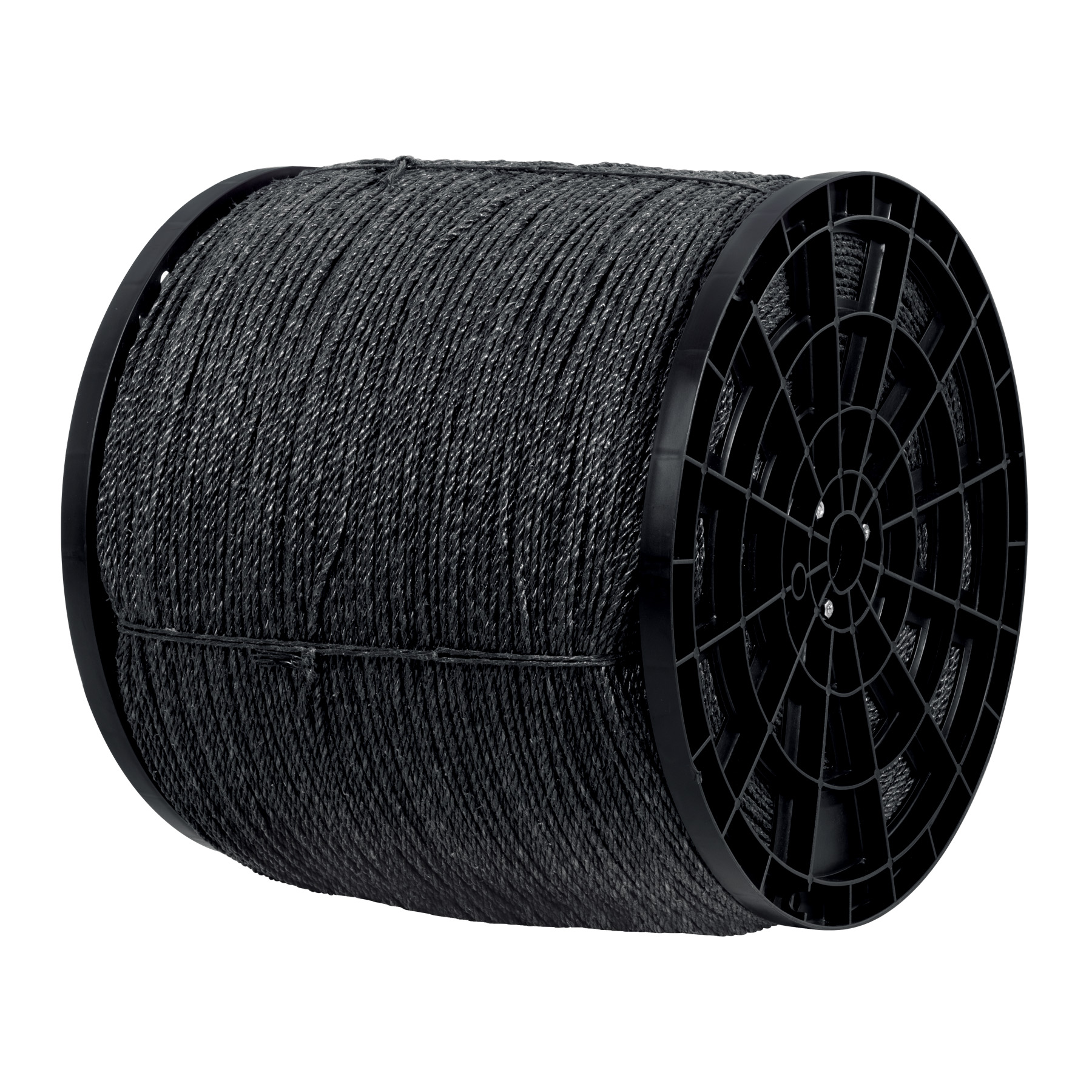 KILO CUERDA NEGRA PP 4 MM, ROLLO 20 KG