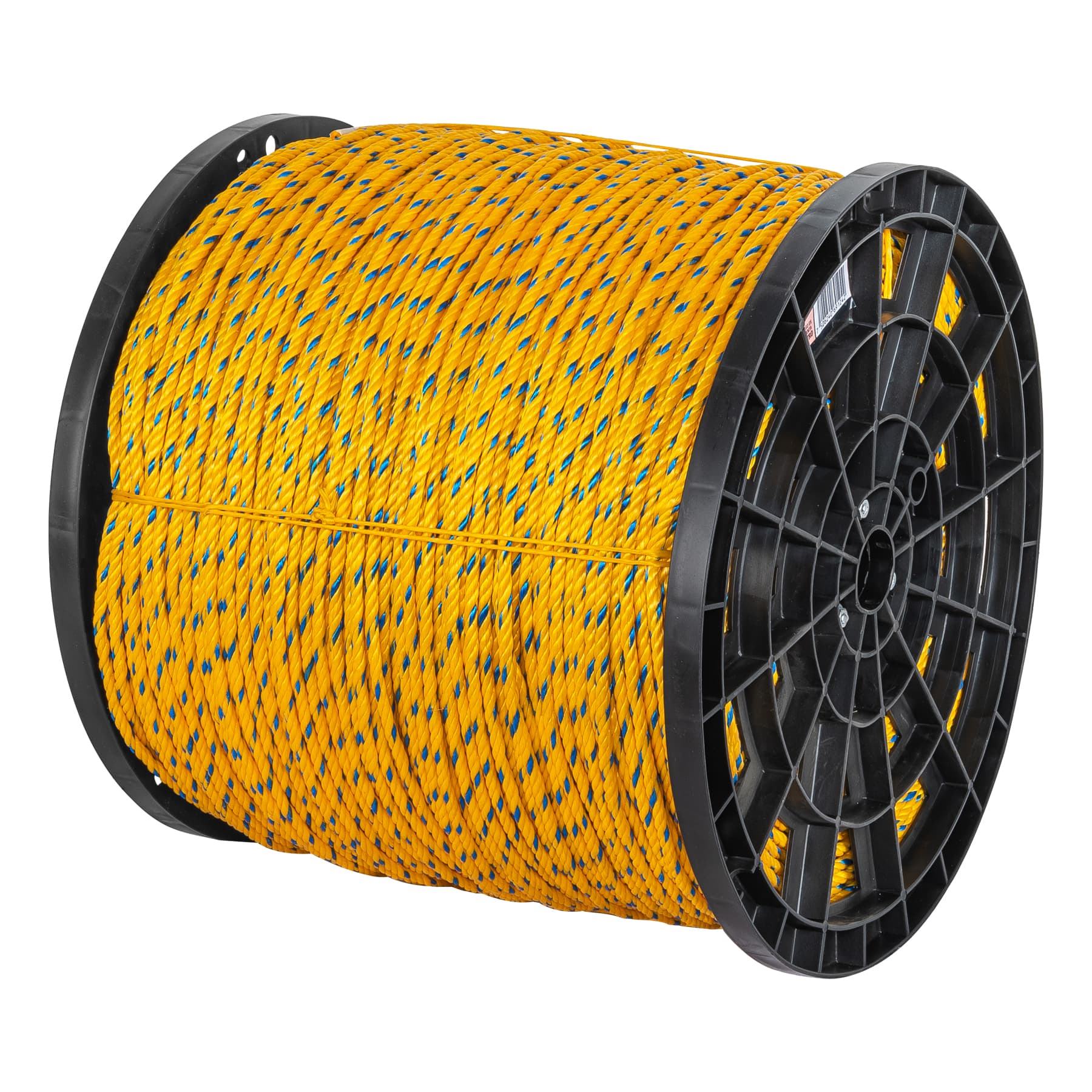 METRO DE CUERDA AMARILLA DE 6 MM EN ROLLO DE 920 M, FIERO