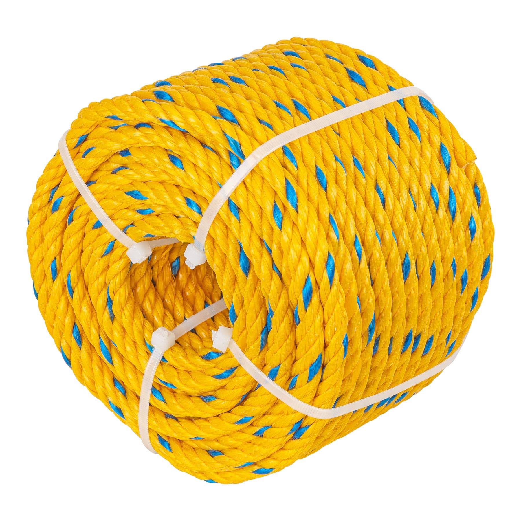 METRO DE CUERDA AMARILLA DE 8 MM EN ROLLO DE 32 M, FIERO