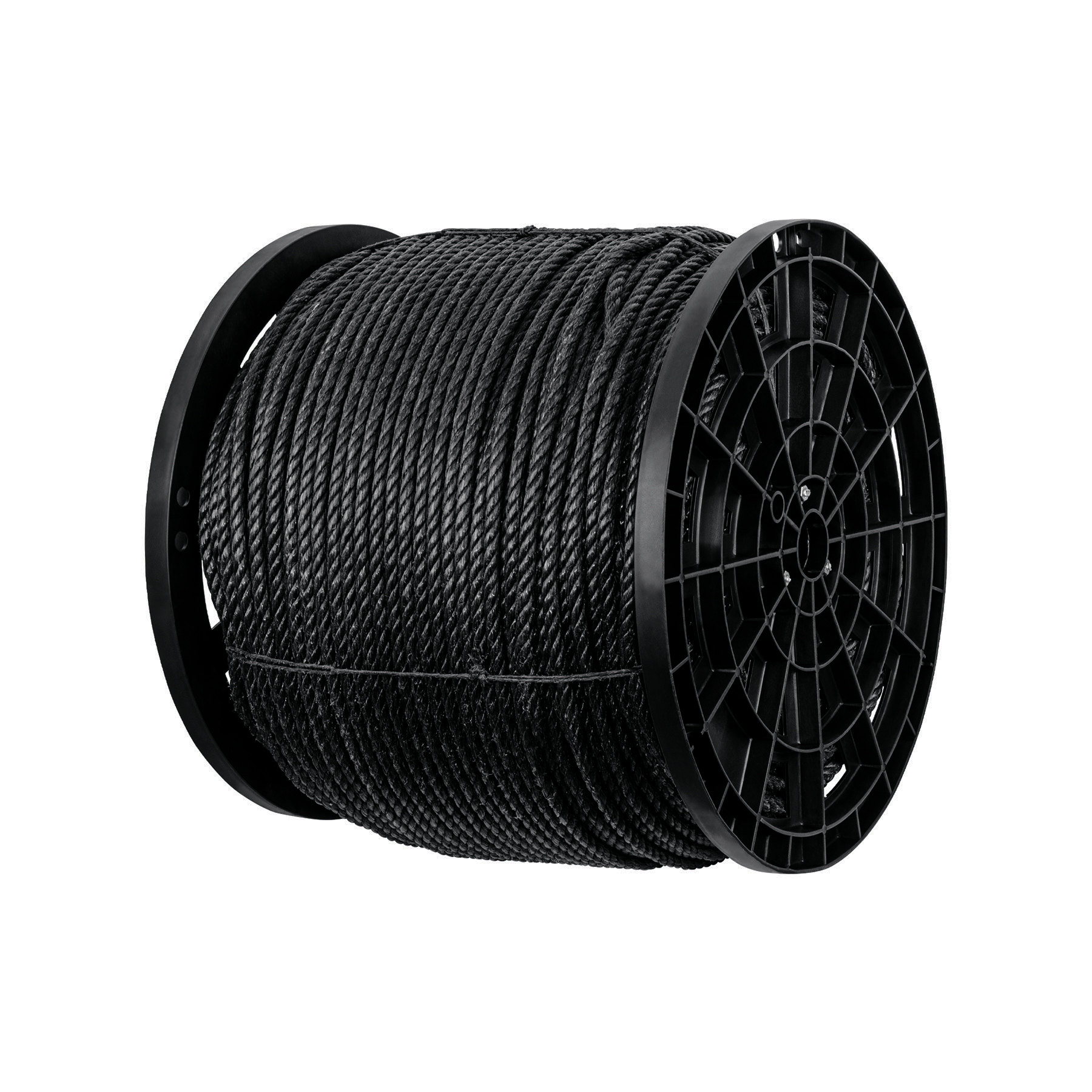 KILO CUERDA NEGRA PP 10 MM, ROLLO 20 KG
