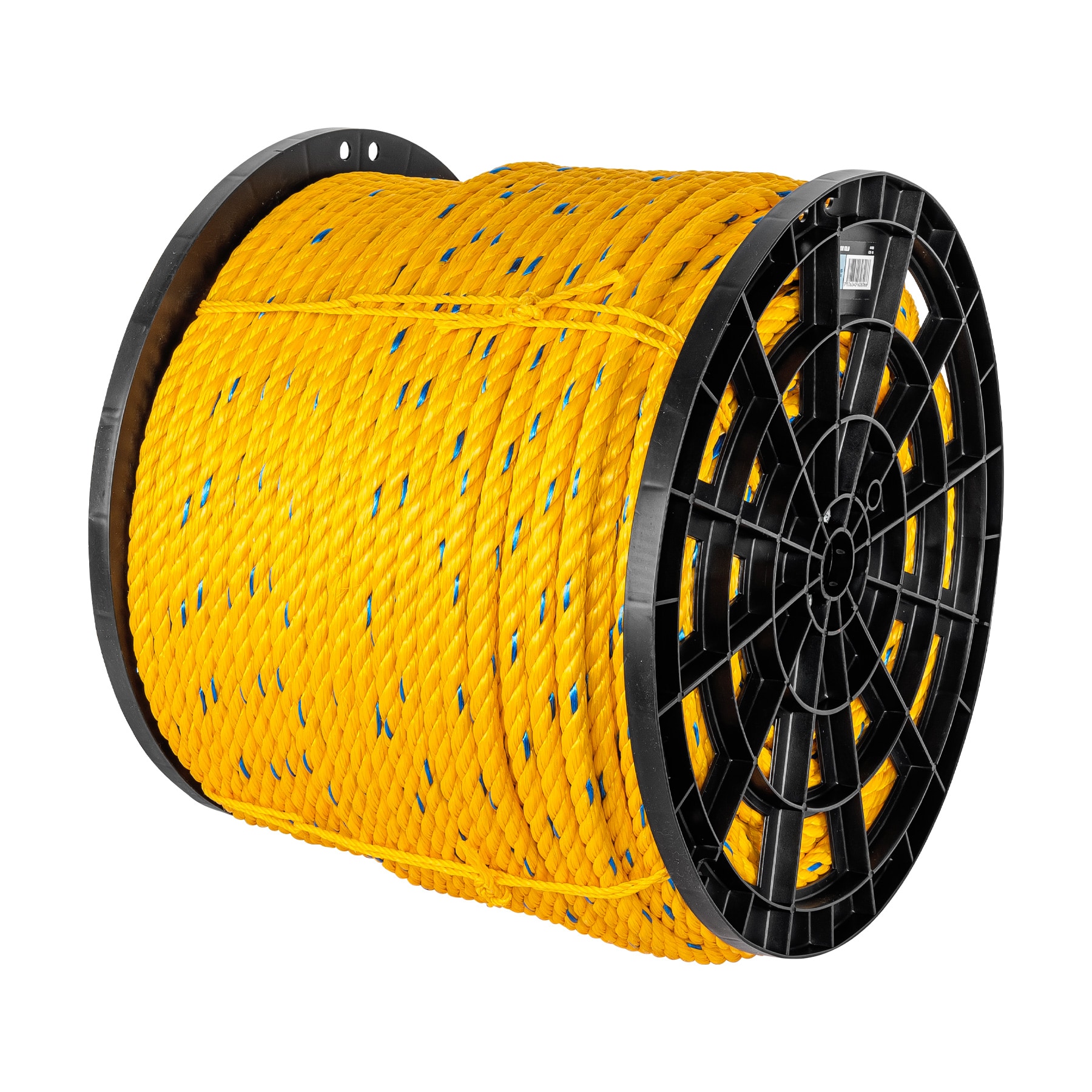 KILO DE CUERDA AMARILLA DE POLIPROPILENO 16 MM, ROLLO 30 KG