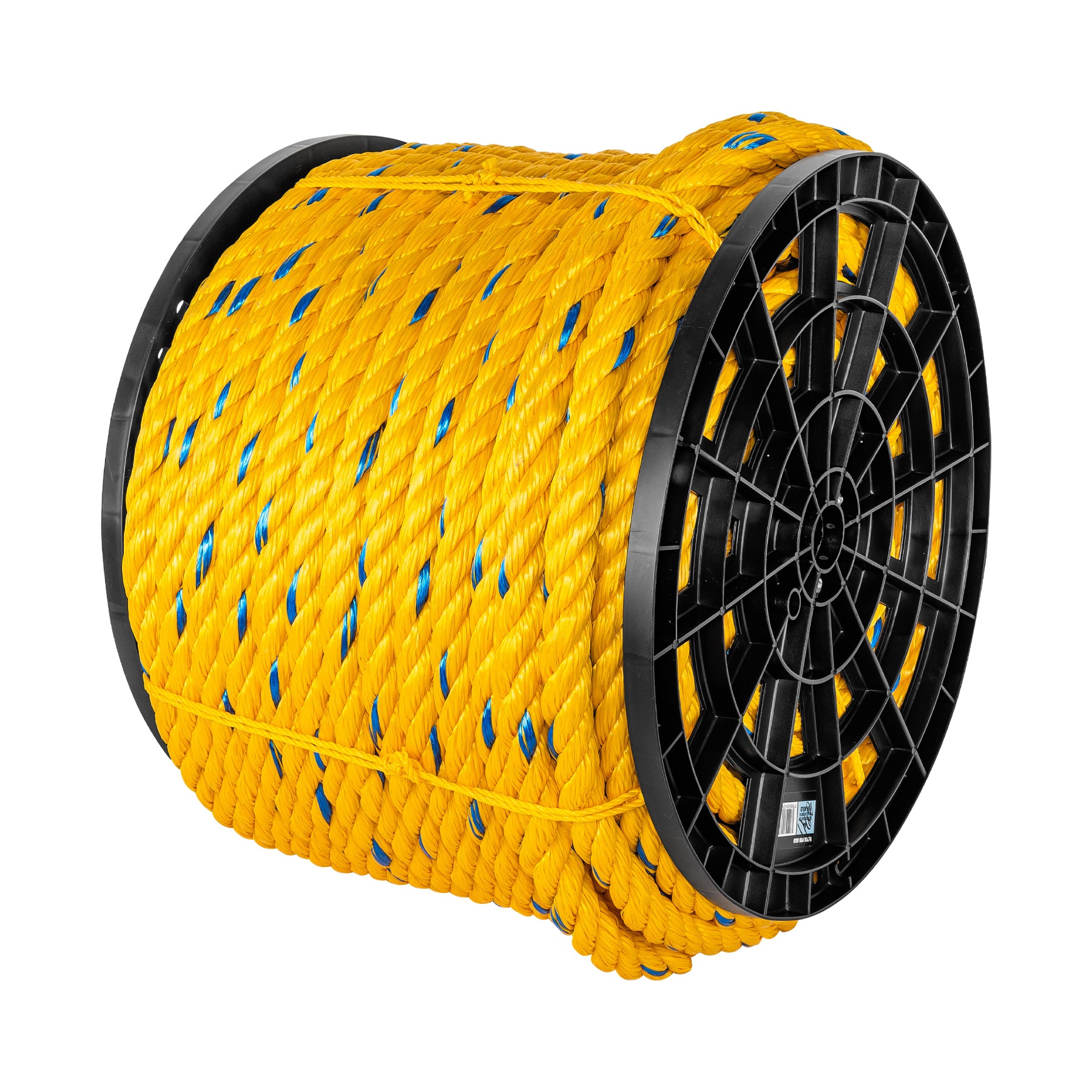 KILO DE CUERDA AMARILLA DE POLIPROPILENO 25 MM, ROLLO 30 KG