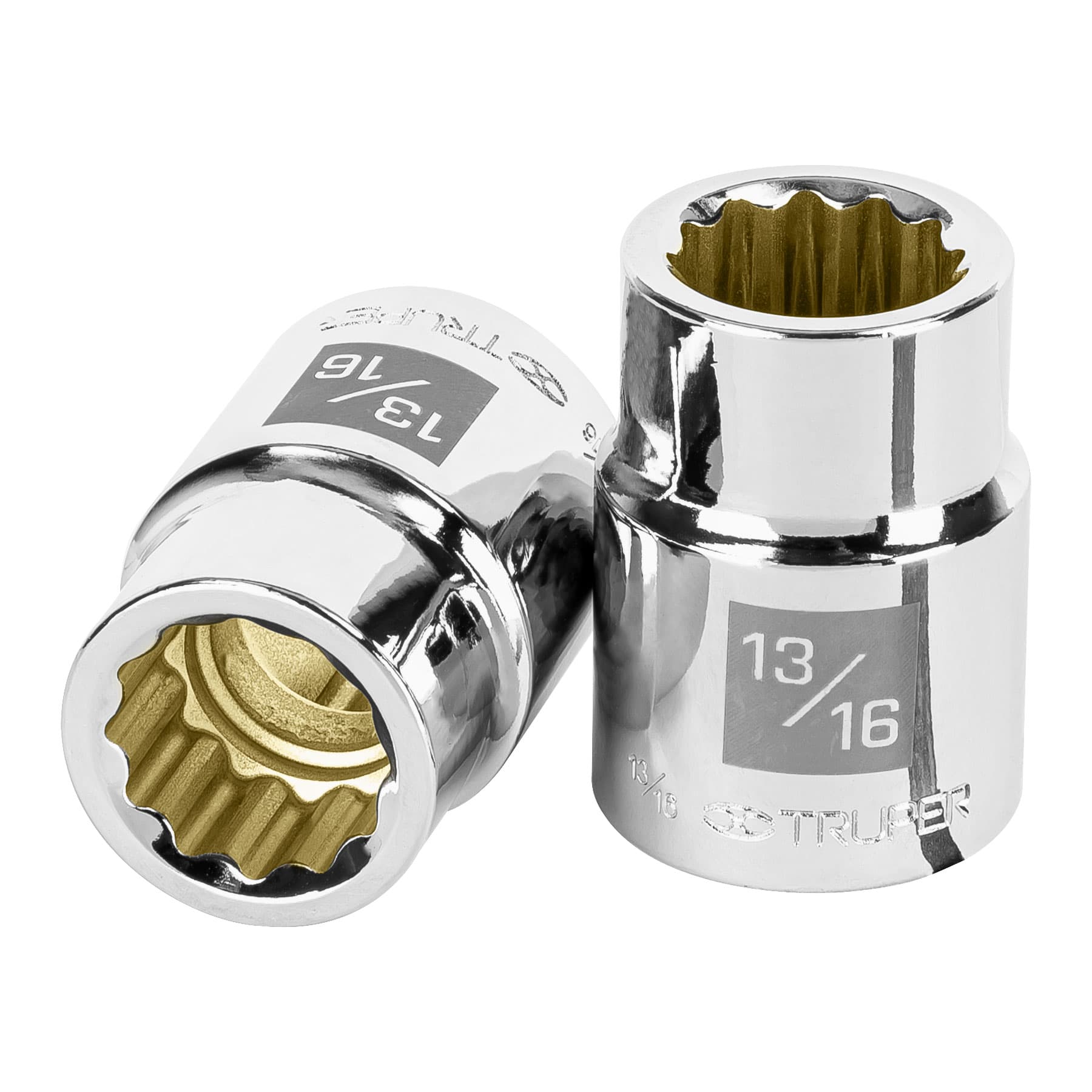 DADO DE 13/16', 12 PUNTAS, CUADRO 3/4', TRUPER