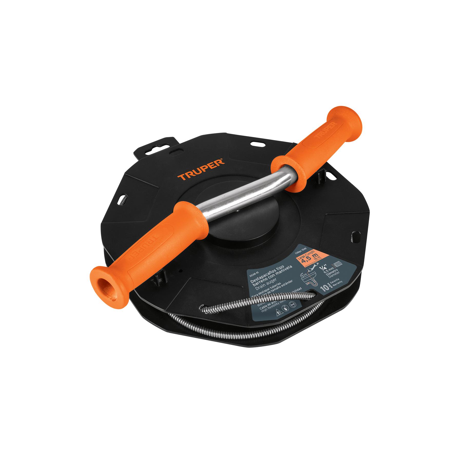 DESTAPACAÑOS DE 4.5 M TIPO BARRENO CON MANIVELA, TRUPER