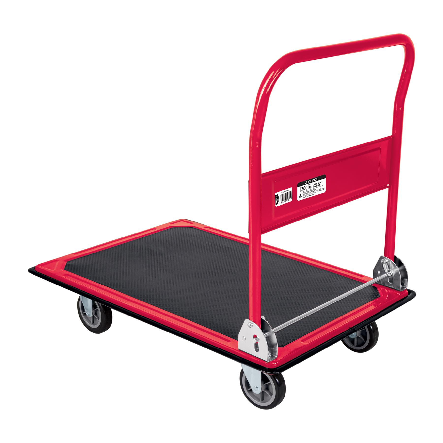 CARRO DE CARGA PLEGABLE TIPO PLATAFORMA, 300 KG, PRETUL