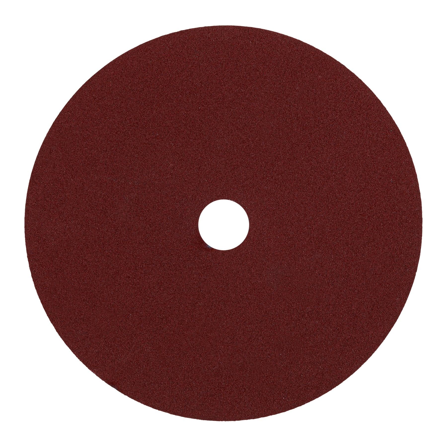 DISCO DE LIJA DE 7' CON RESPALDO DE FIBRA, GRANO 120, TRUPER