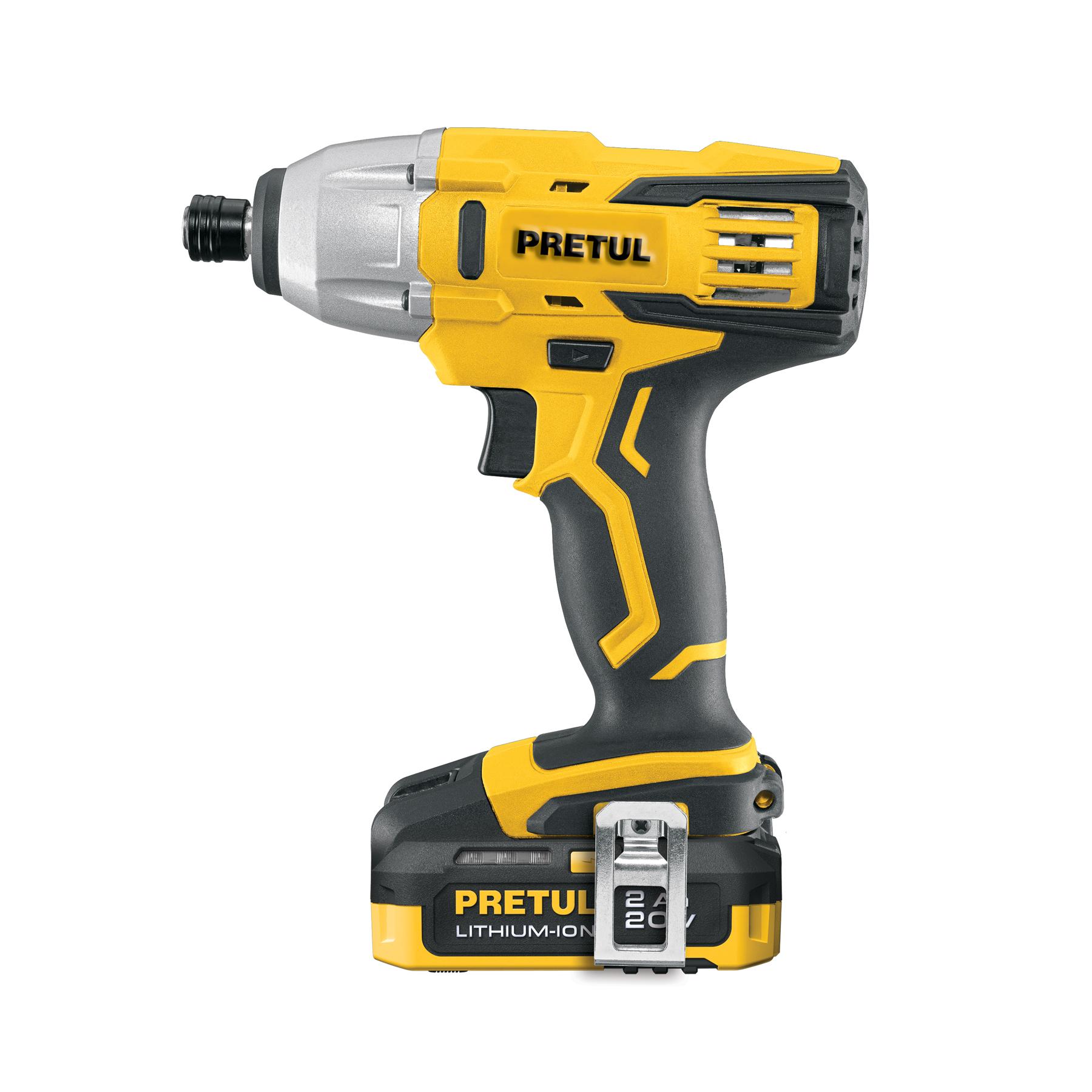 "DESTORNILLADOR DE IMPACTO INALÁMBRICO 1/4"", 20 V"