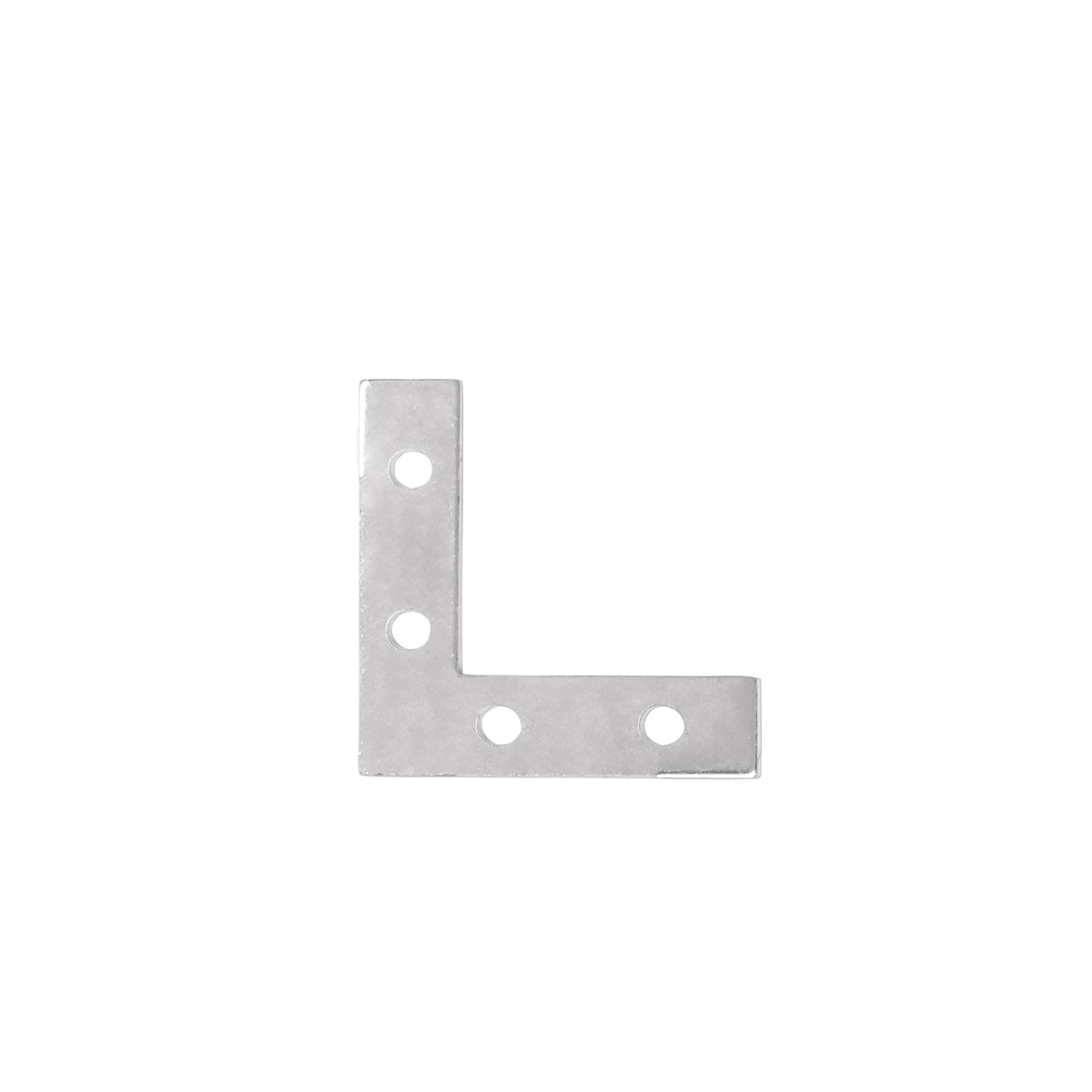 BOLSA C/24 ESCUADRAS PLANAS CANTONERAS 2' X 2', FIERO