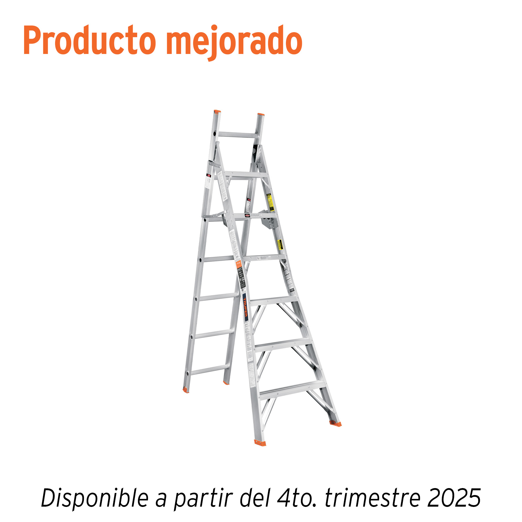 ESCALERA DE COMBINACIÓN, TIPO LL, 13 ESCALONES, TRUPER
