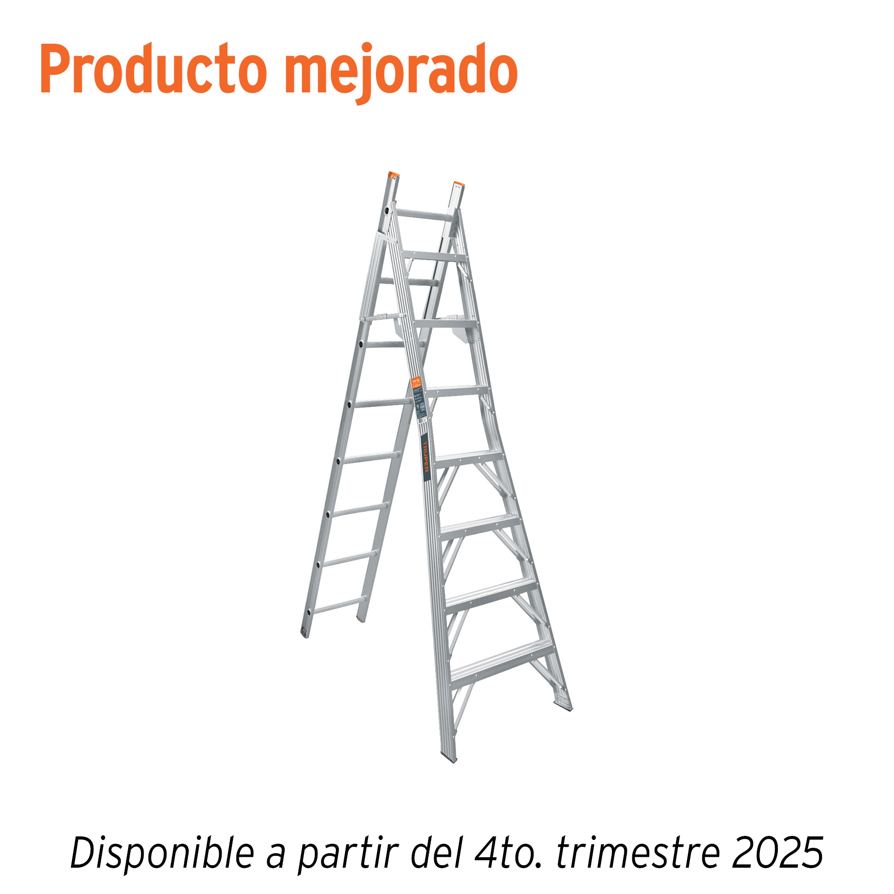 ESCALERA DE COMBINACIÓN, TIPO LL, 15 ESCALONES, TRUPER
