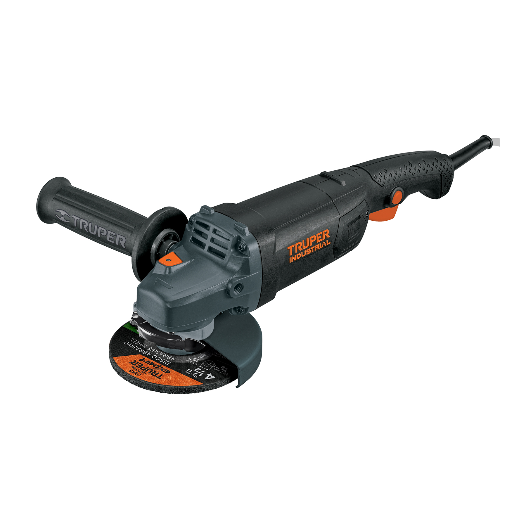 ESMERILADORA ANGULAR 4-1/2' 1250 W, INDUSTRIAL, TRUPER