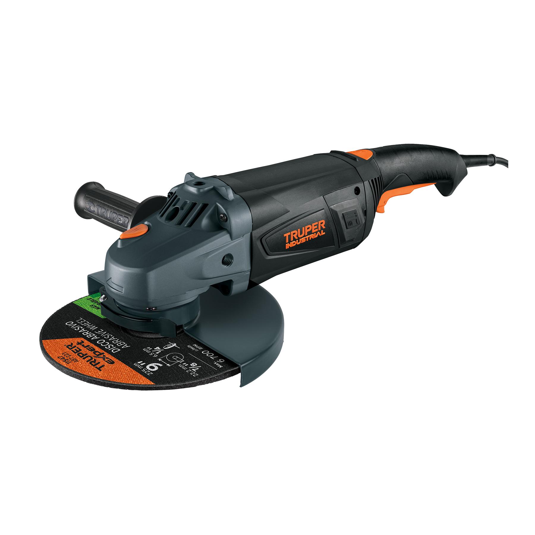 ESMERILADORA ANGULAR 9' 2350 W, INDUSTRIAL, TRUPER